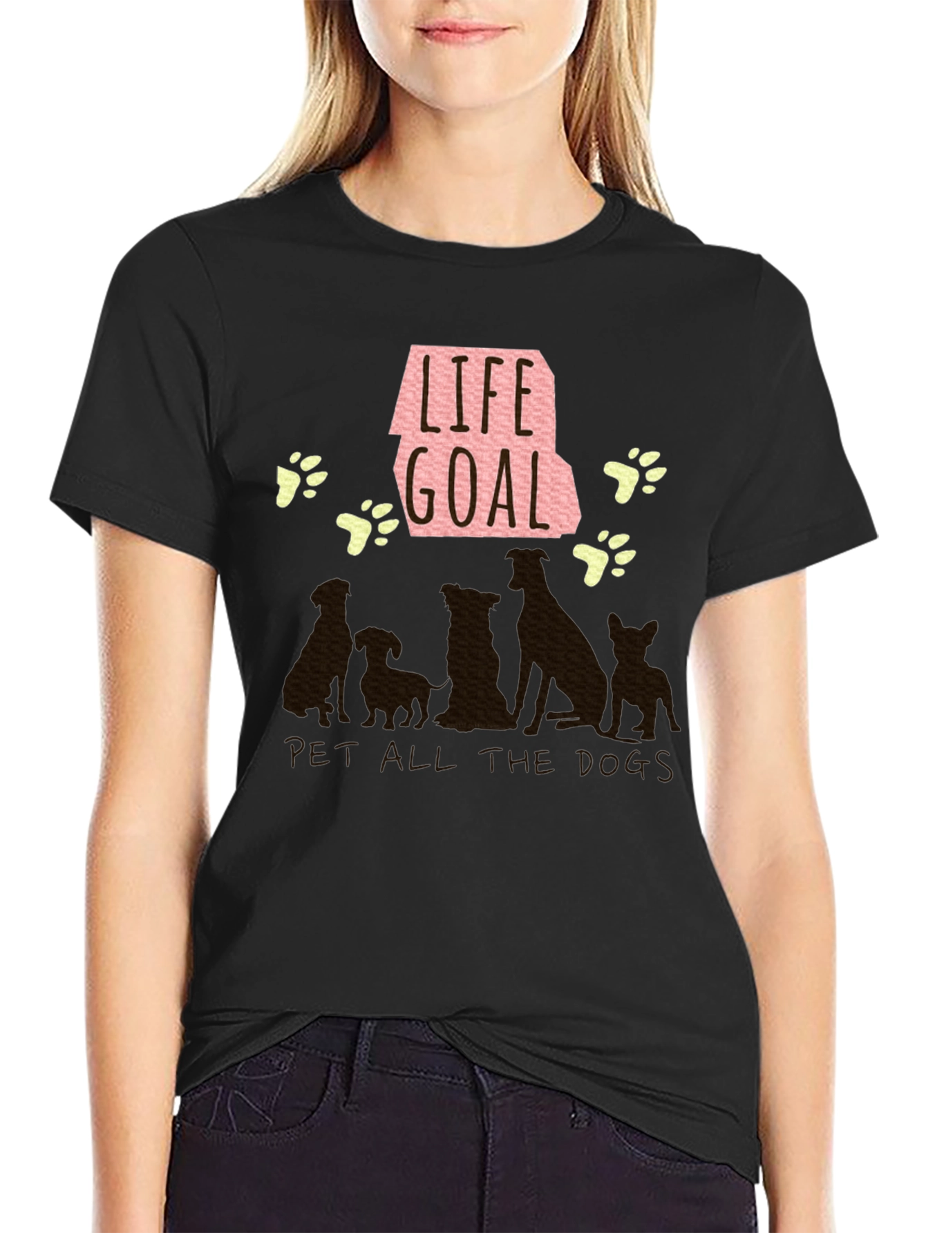 Life Goal Pet All the Dogs T-Shirt