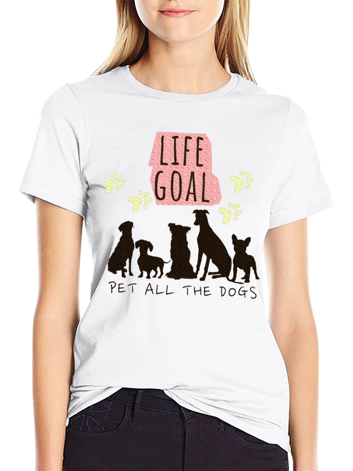 Life Goal Pet All the Dogs T-Shirt