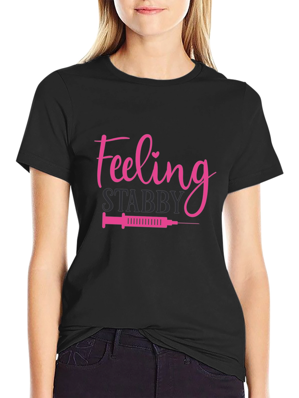 Feeling Stabby T-Shirt - Nurse Humor