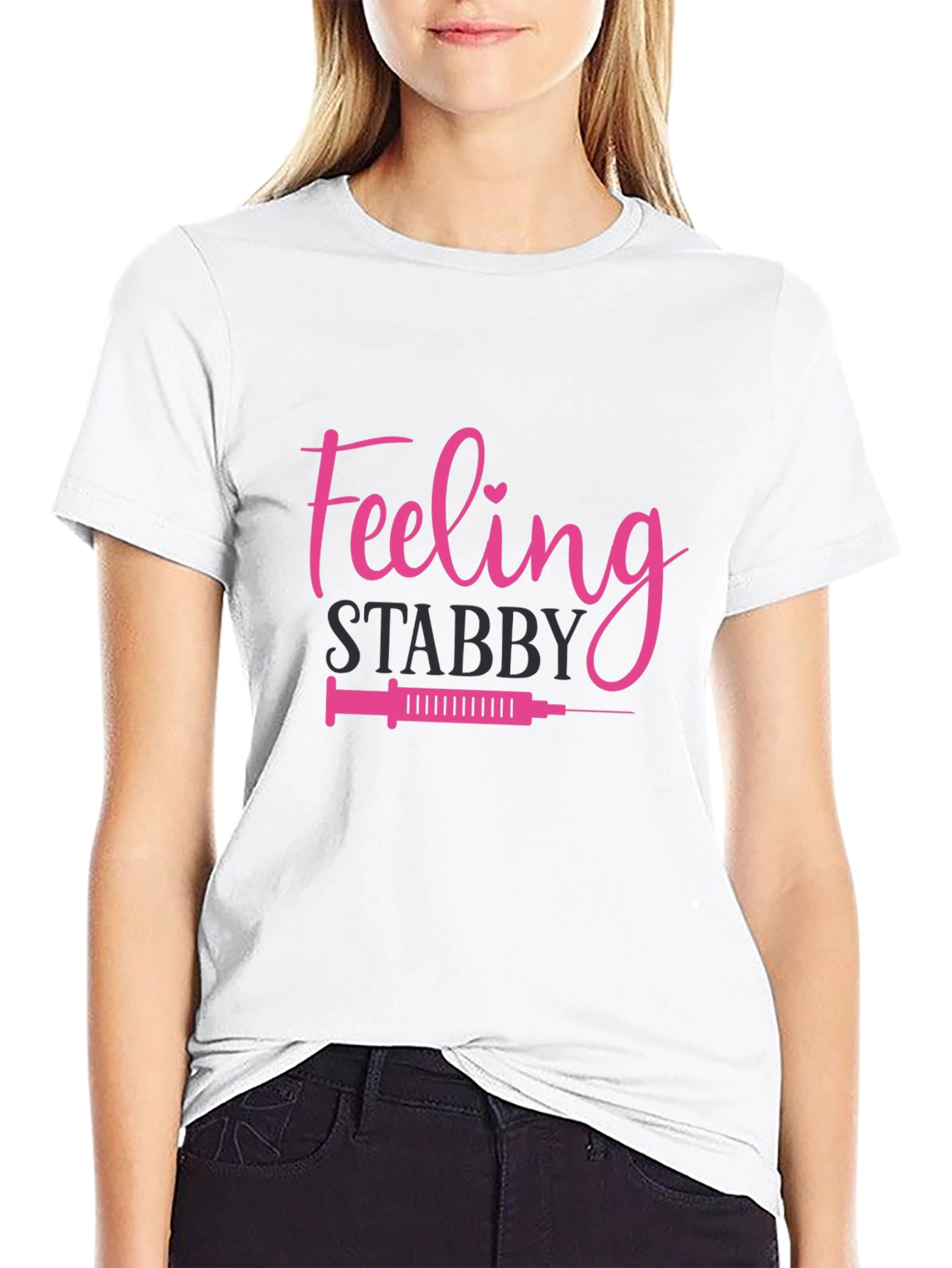 Feeling Stabby T-Shirt - Nurse Humor