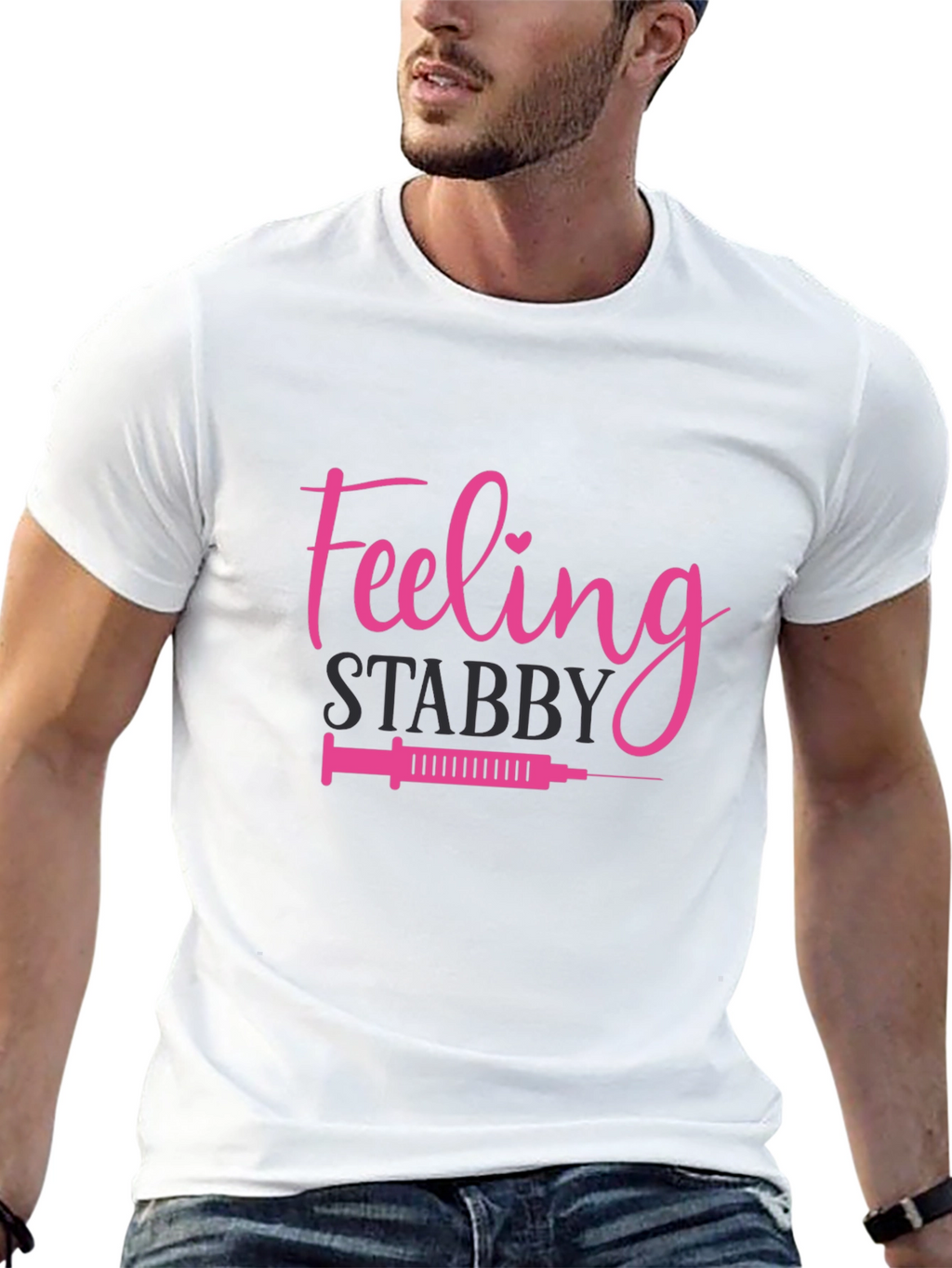 Feeling Stabby T-Shirt - Nurse Humor