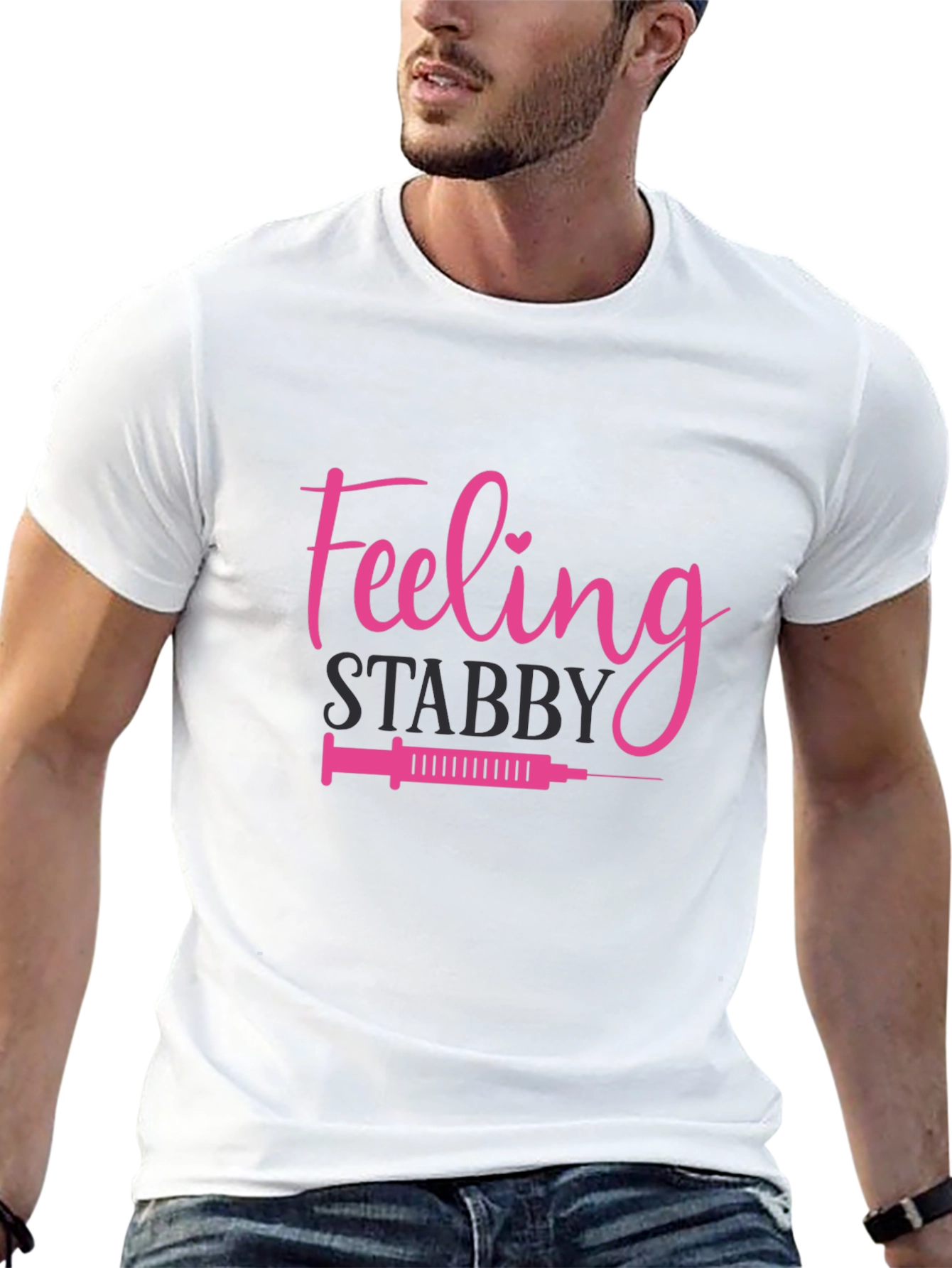 Feeling Stabby T-Shirt - Nurse Humor