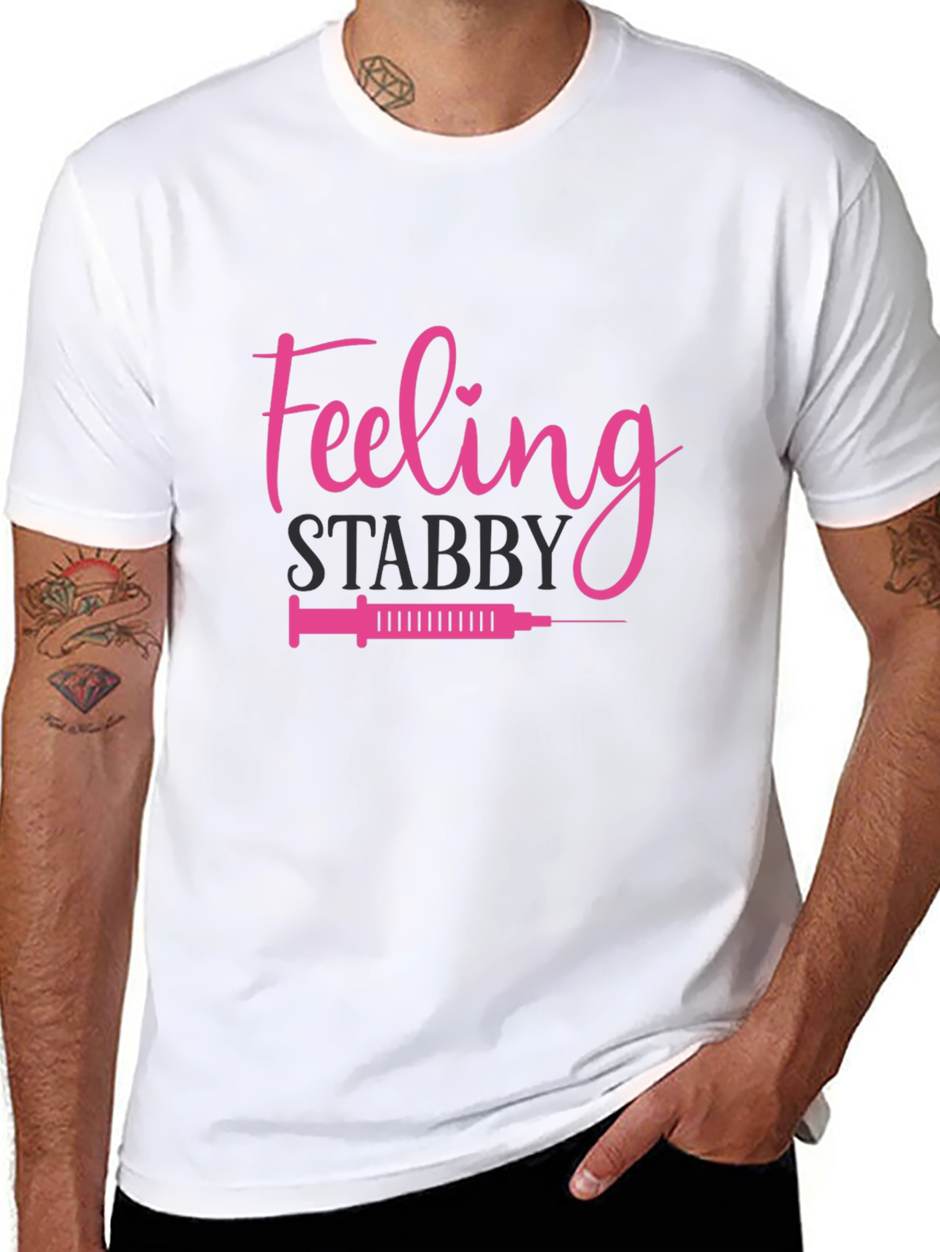 Feeling Stabby T-Shirt - Nurse Humor
