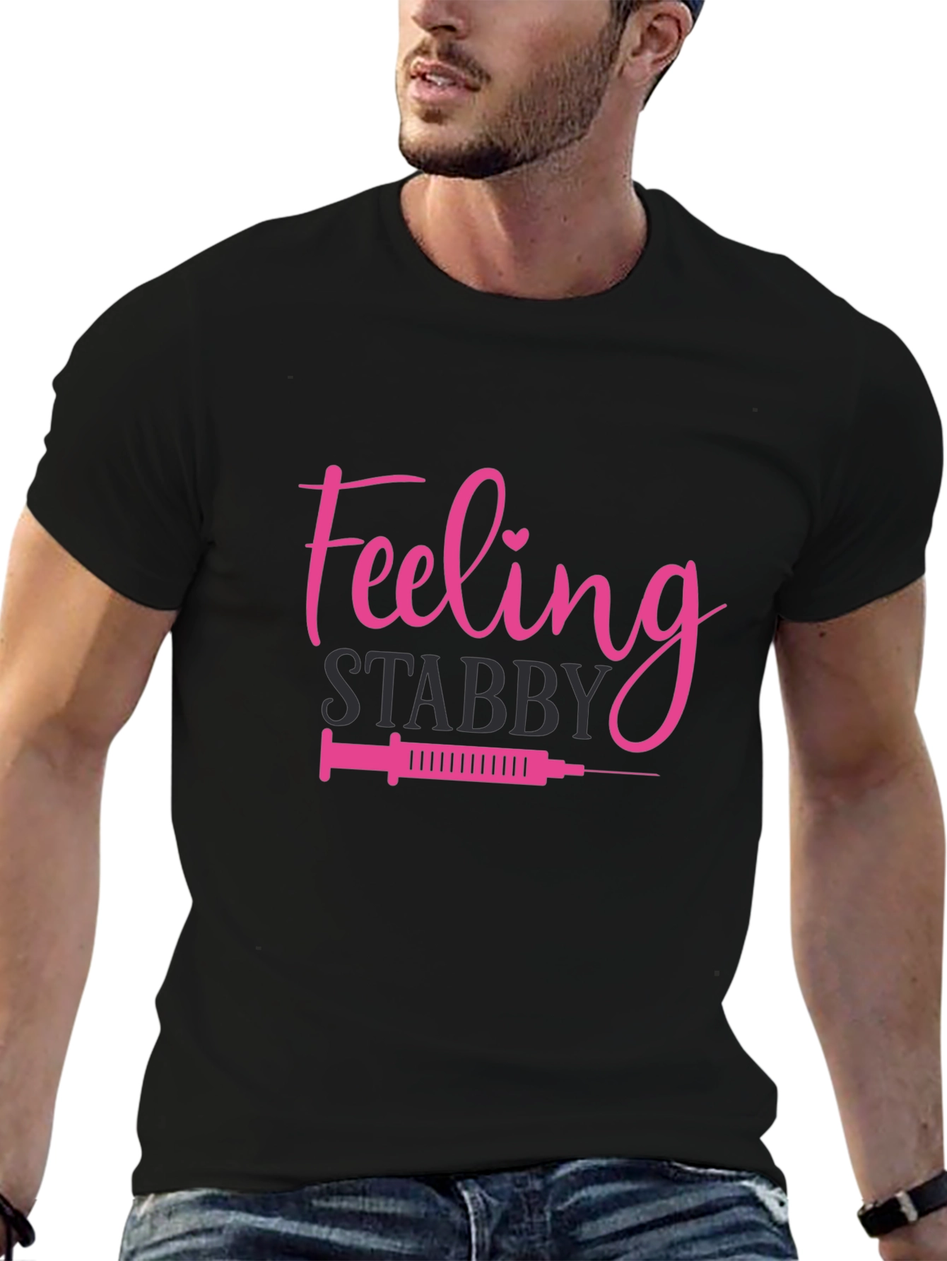 Feeling Stabby T-Shirt - Nurse Humor