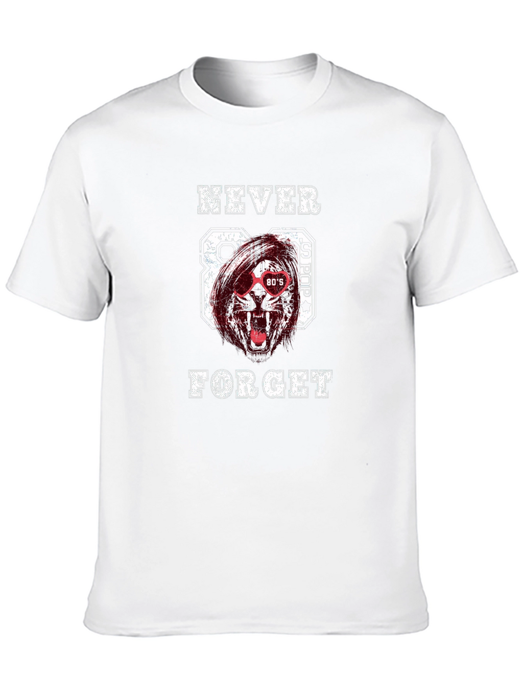Never Forget 80s Pop Graphic T-Shirt