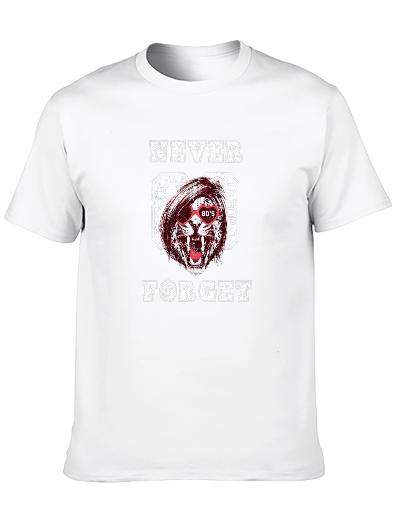 Never Forget 80s Pop Graphic T-Shirt