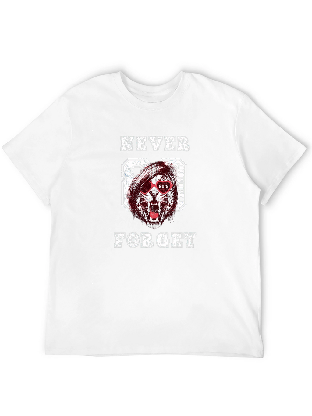 Never Forget 80s Pop Graphic T-Shirt