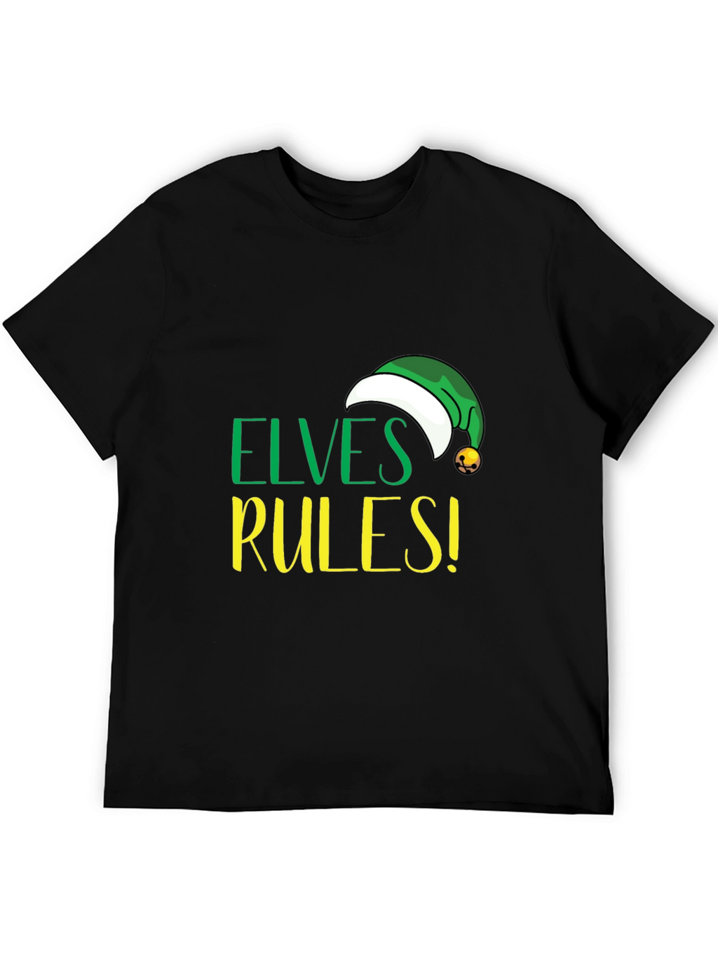 Elves Rules! Holiday Graphic Tee