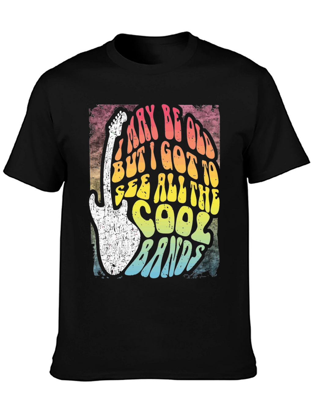 Retro Rock Band T-Shirt: I May Be Old
