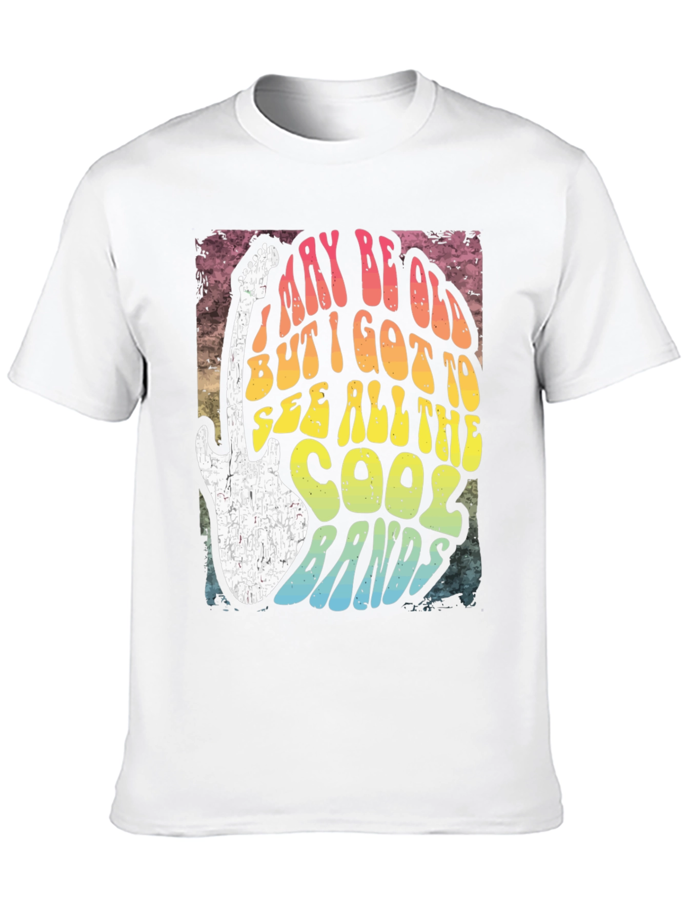 Retro Rock Band T-Shirt: I May Be Old