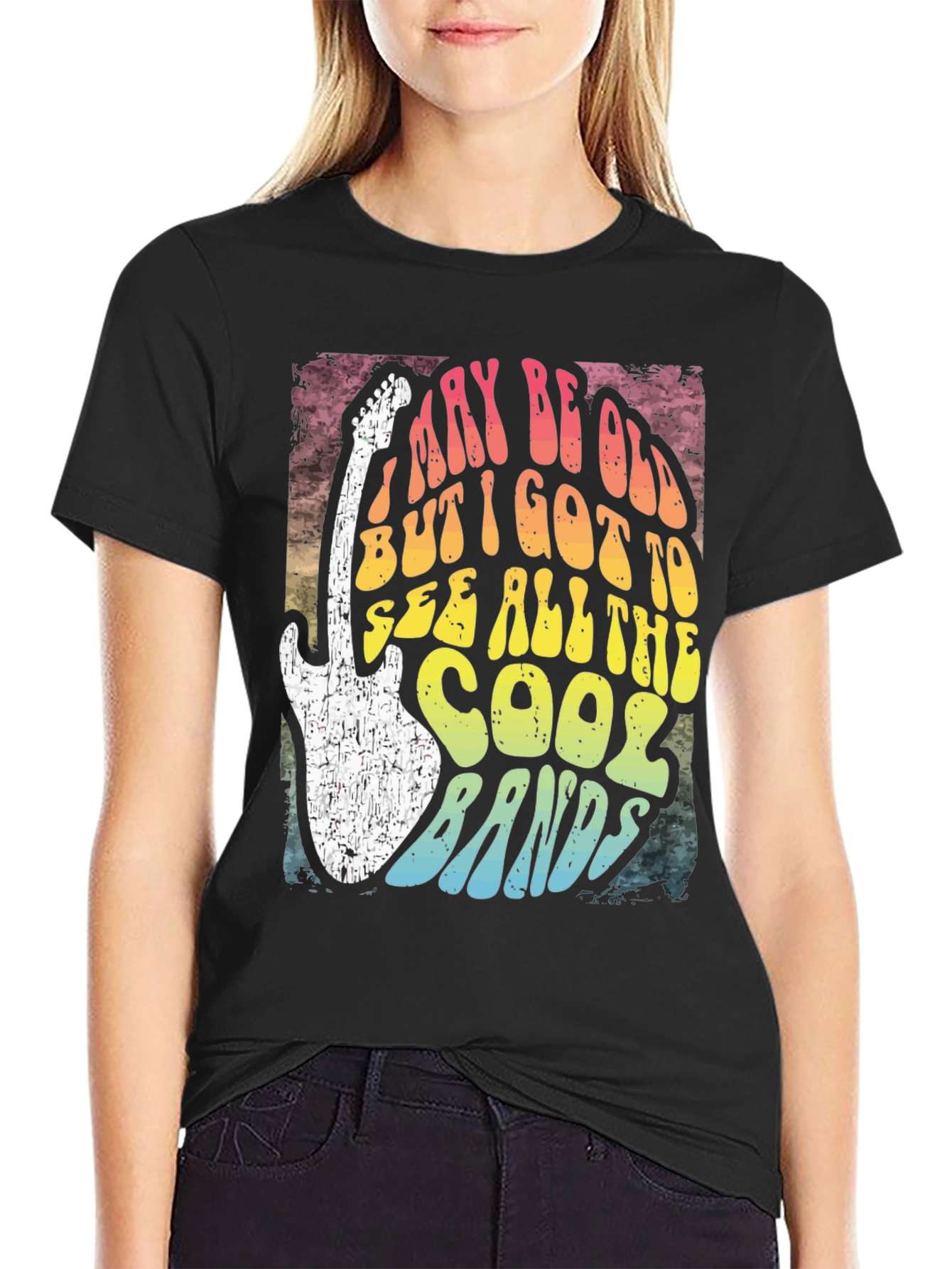 Retro Rock Band T-Shirt: I May Be Old
