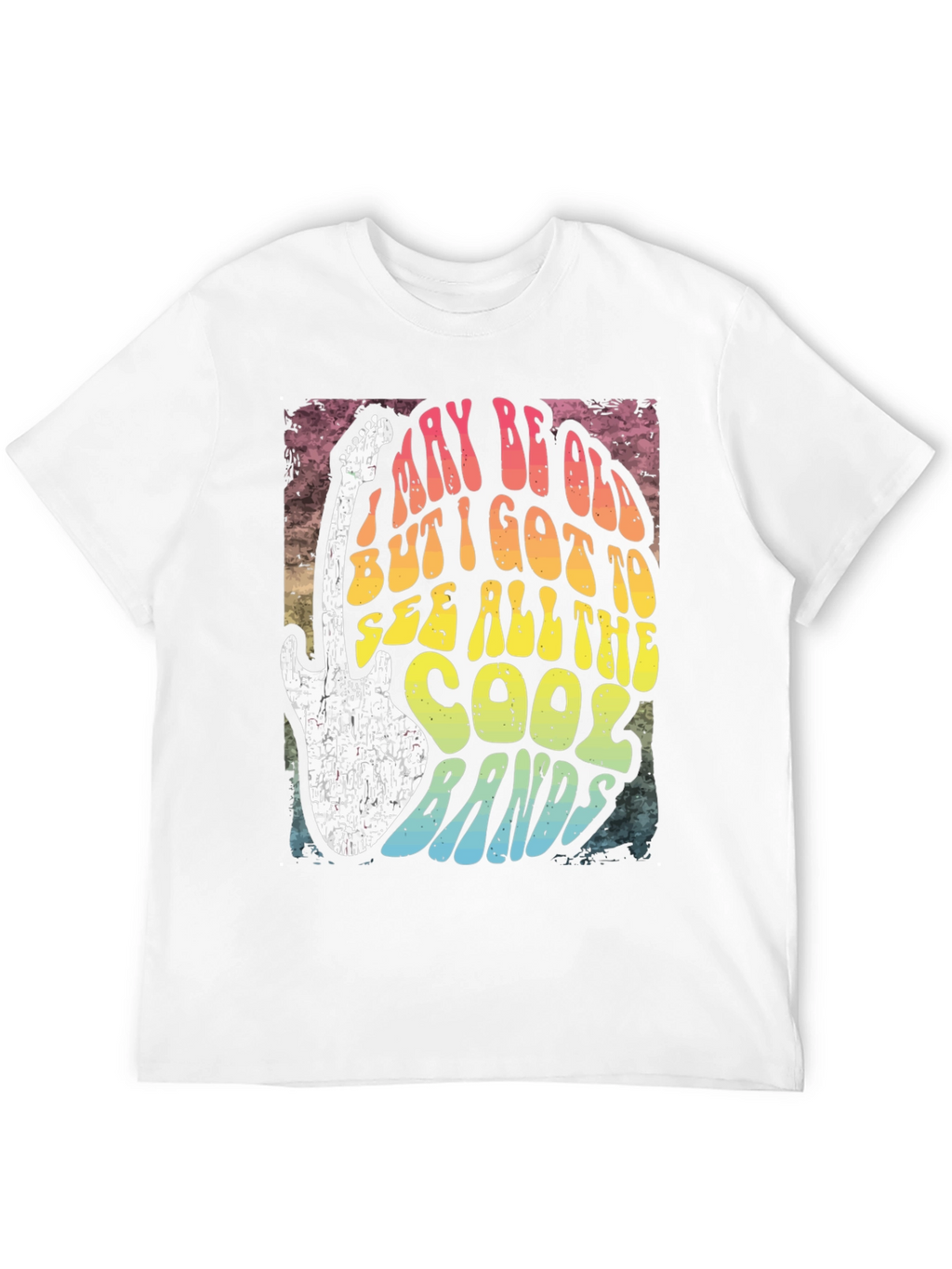 Retro Rock Band T-Shirt: I May Be Old