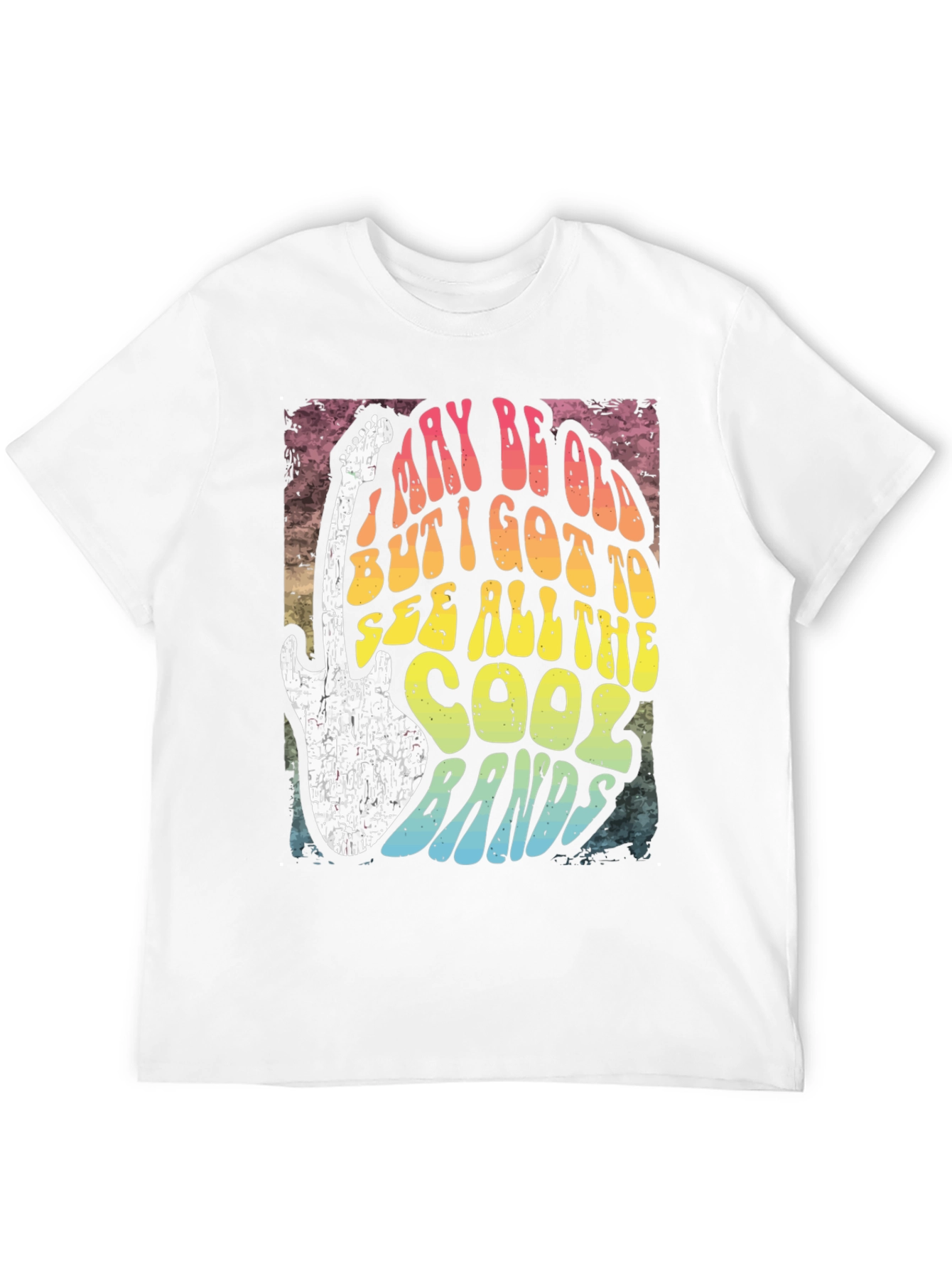 Retro Rock Band T-Shirt: I May Be Old