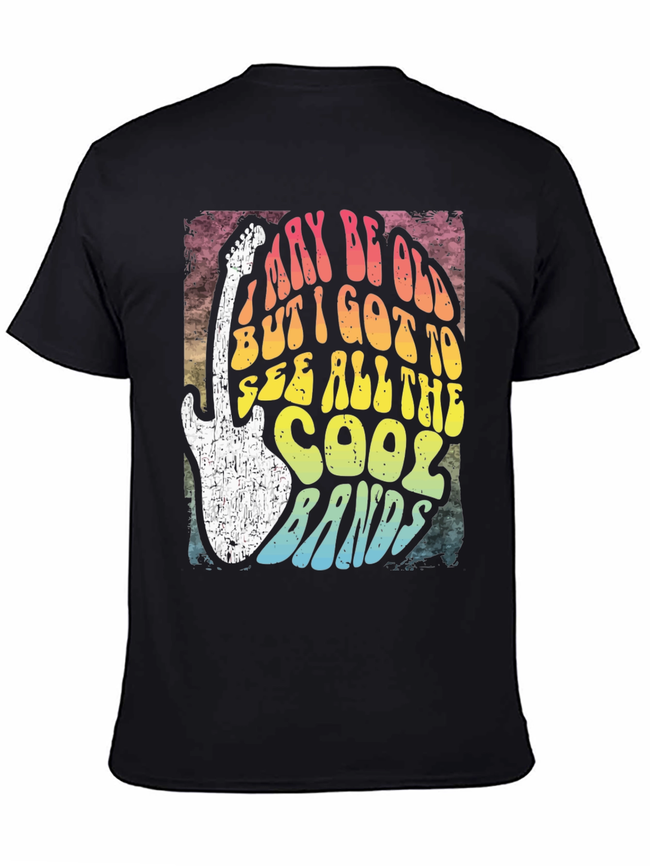 Retro Rock Band T-Shirt: I May Be Old