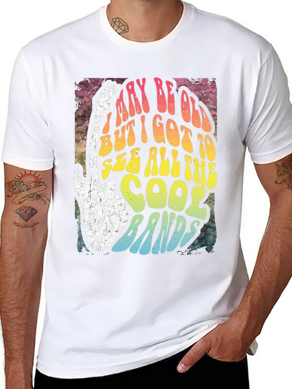Retro Rock Band T-Shirt: I May Be Old