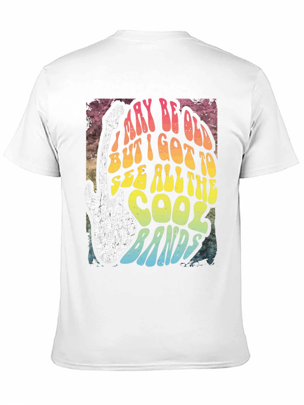Retro Rock Band T-Shirt: I May Be Old
