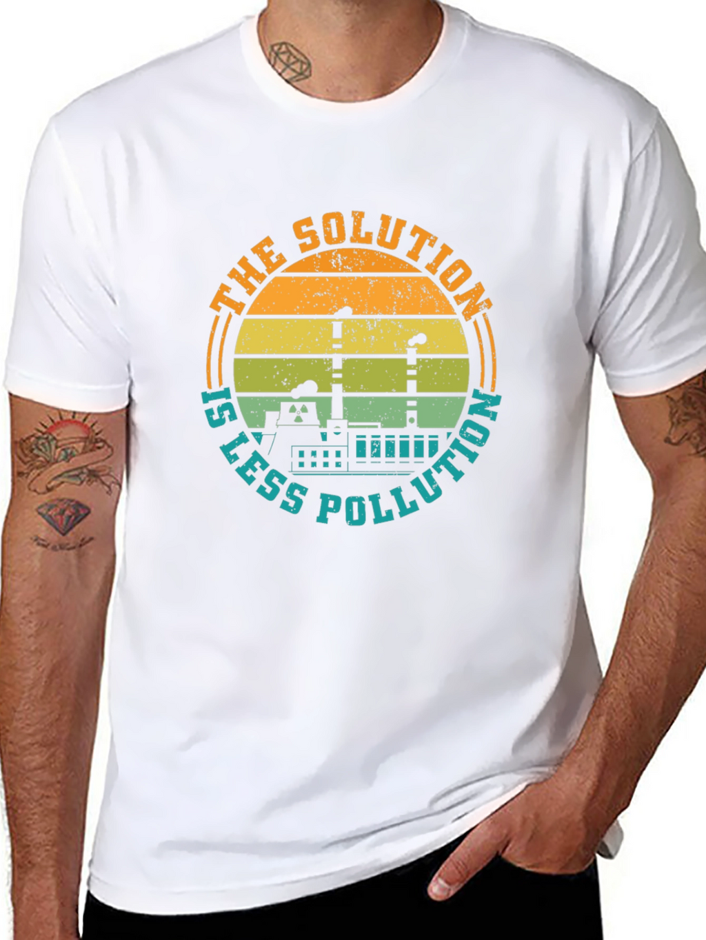 Eco-Friendly T-Shirt: Less Pollution Solution