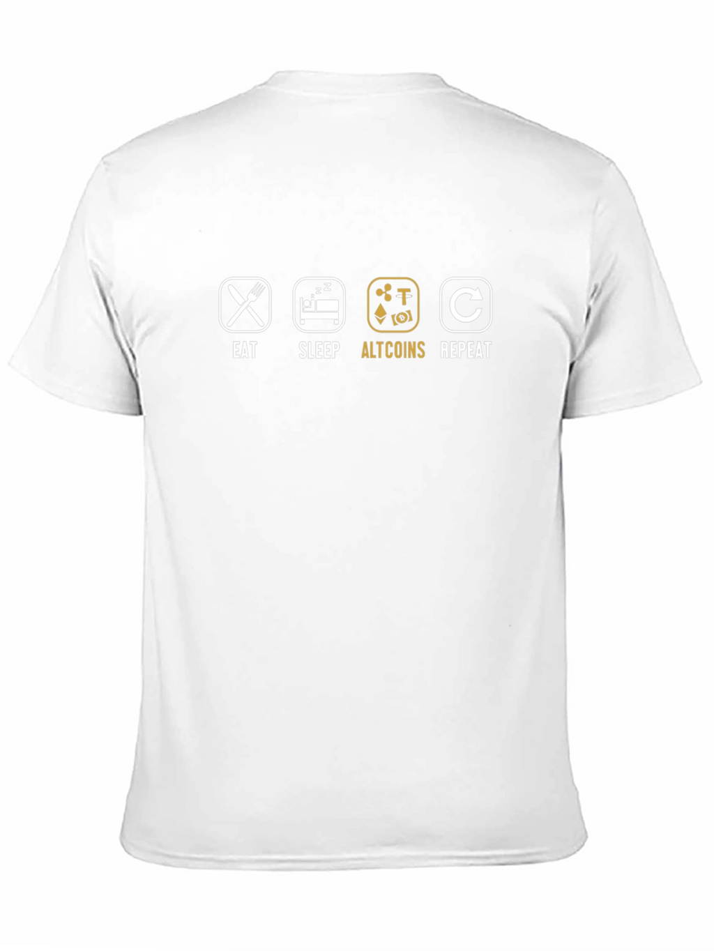 Eat Sleep Altcoins Repeat T-Shirt - Crypto Trader