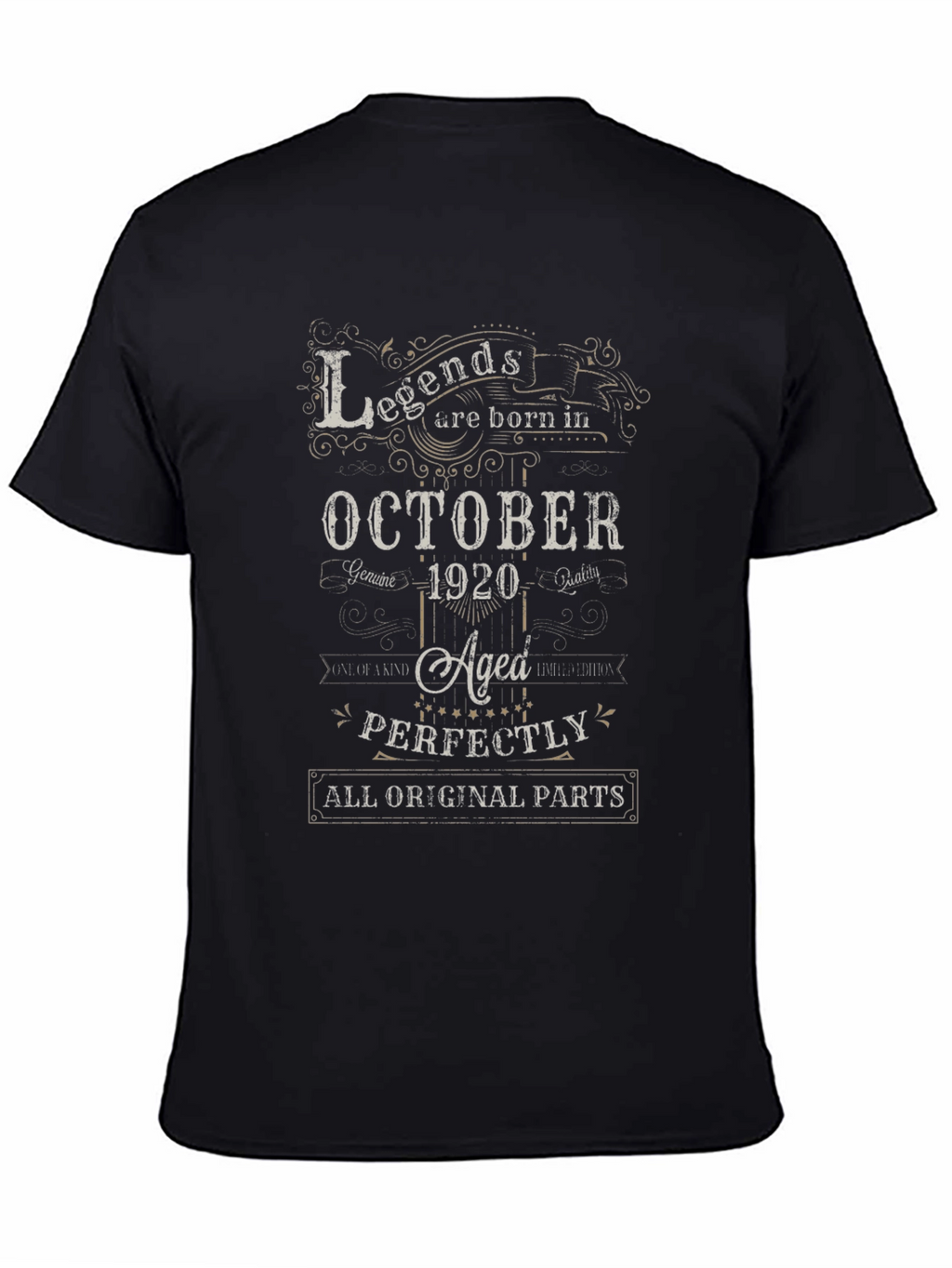 Legends Born in October 1920 T-Shirt