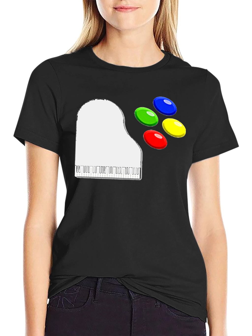 Piano Controller Graphic Tee