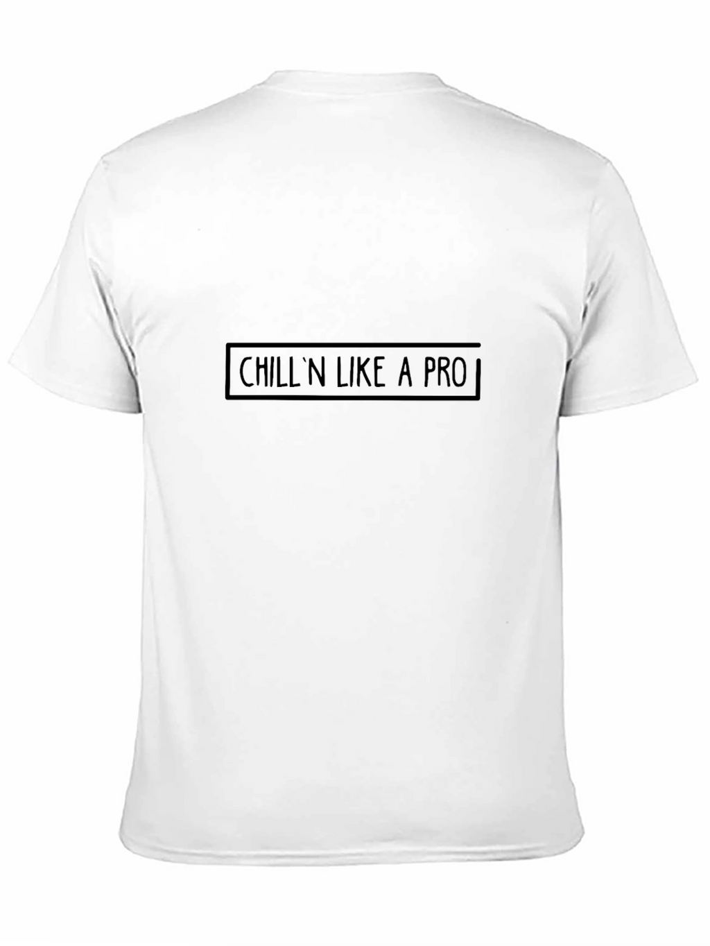 Chilln Like A Pro Black Graphic Tee