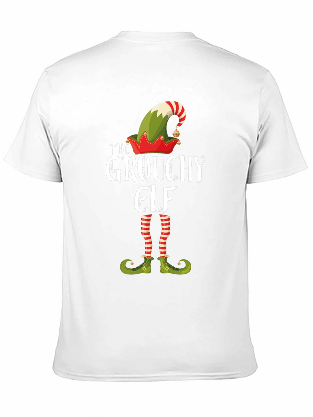 Grouchy Elf T-Shirt - Holiday Festive Fun!