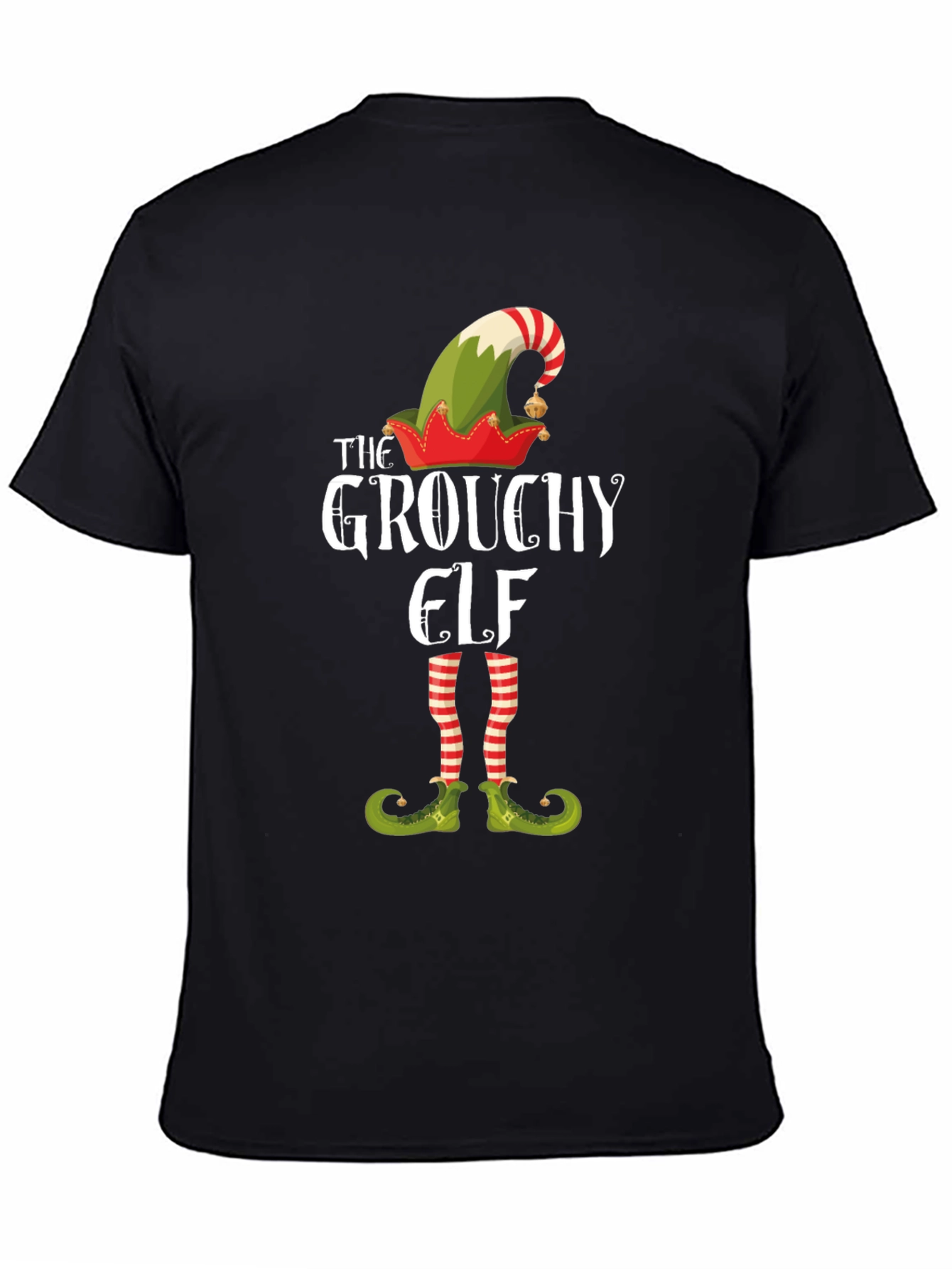 Grouchy Elf T-Shirt - Holiday Festive Fun!