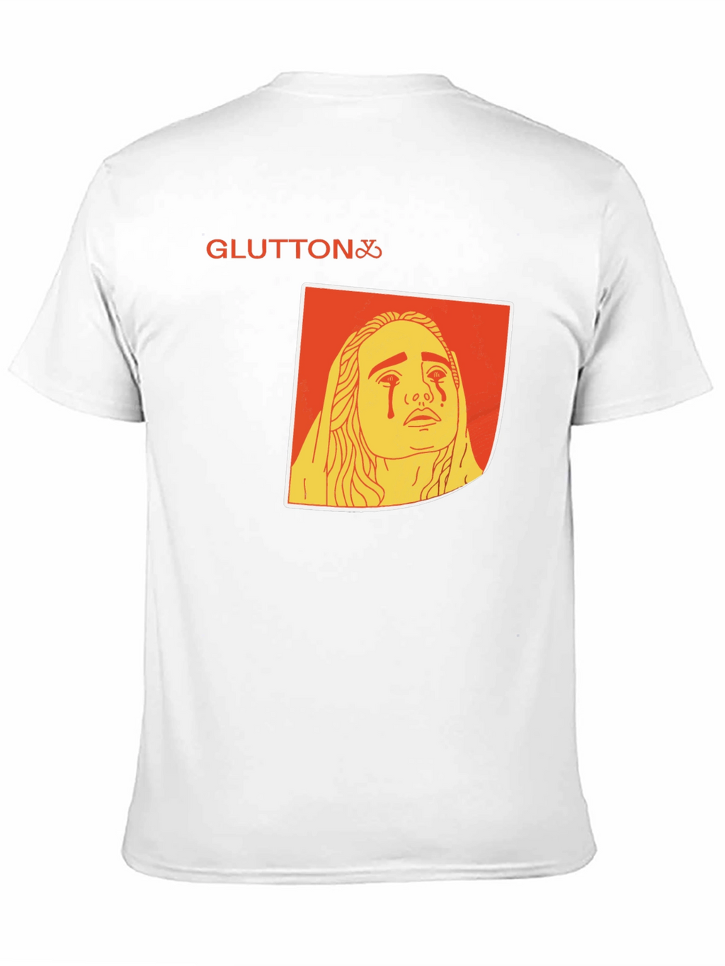 Gluttony Graphic Tee - Black Cotton Comfort Fit