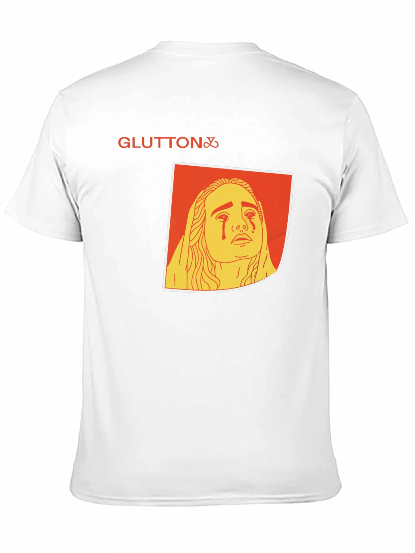 Gluttony Graphic Tee - Black Cotton Comfort Fit