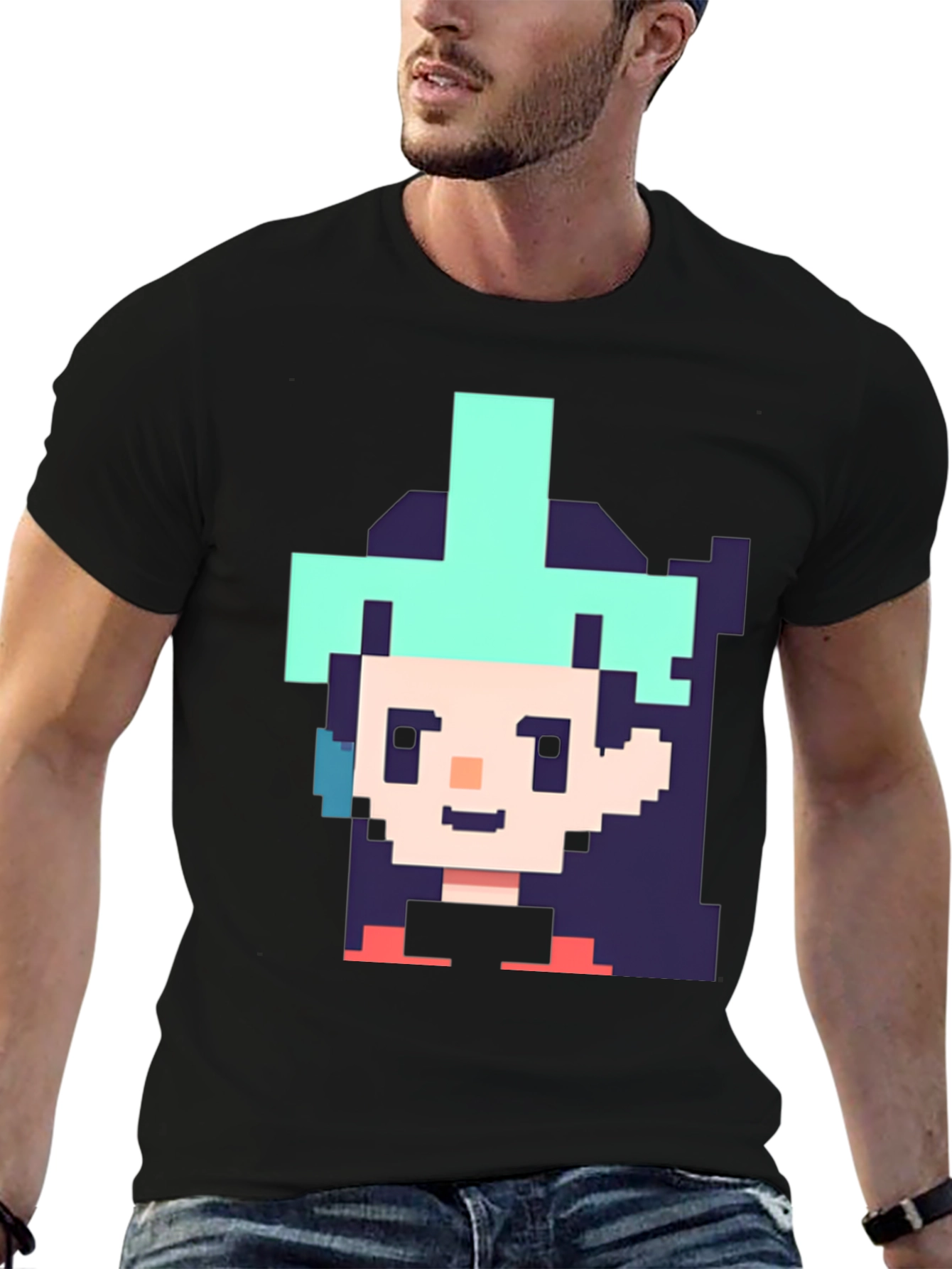 Pixel Art Character Tee