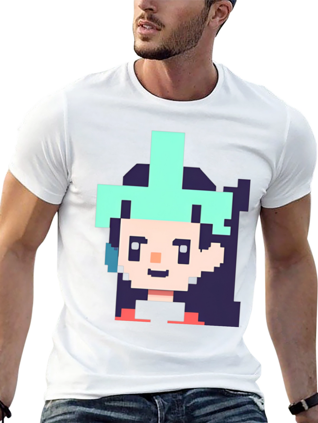 Pixel Art Character Tee