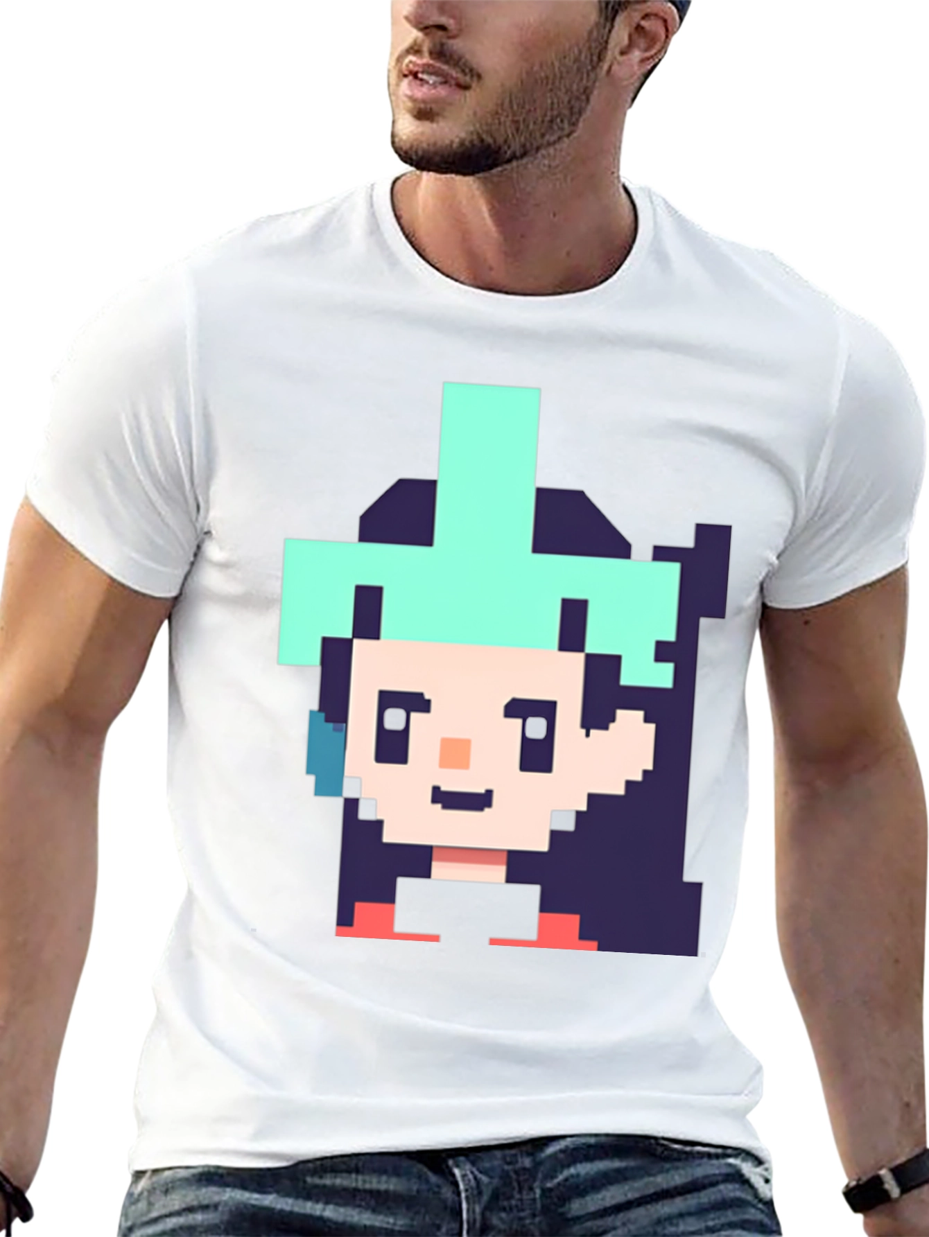 Pixel Art Character Tee