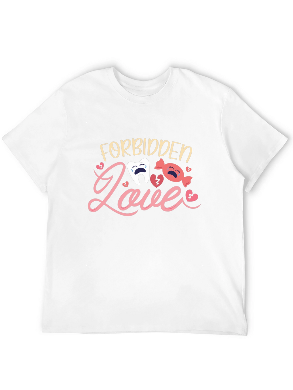 Forbidden Love Dental Humor Graphic Tee