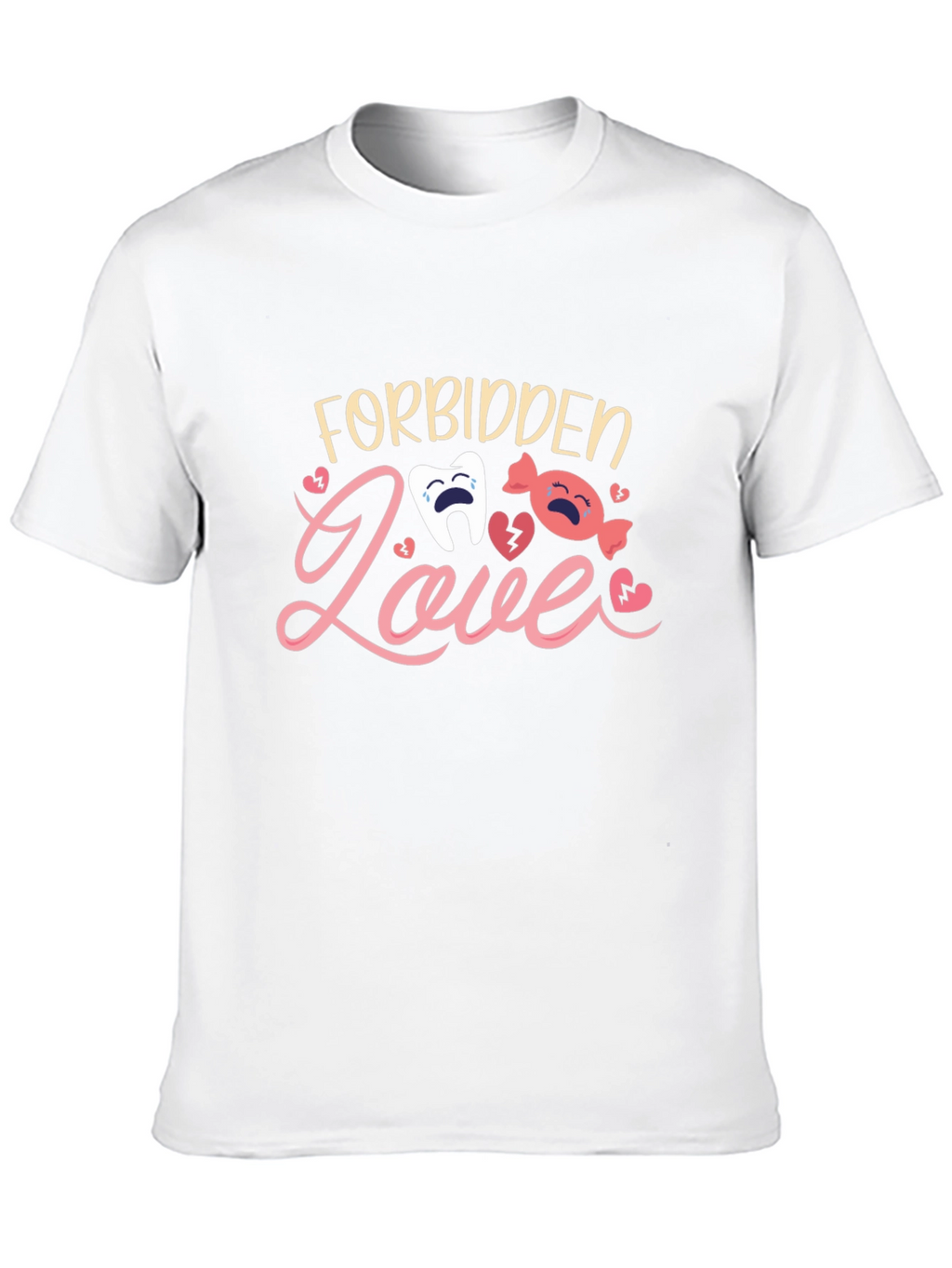 Forbidden Love Dental Humor Graphic Tee