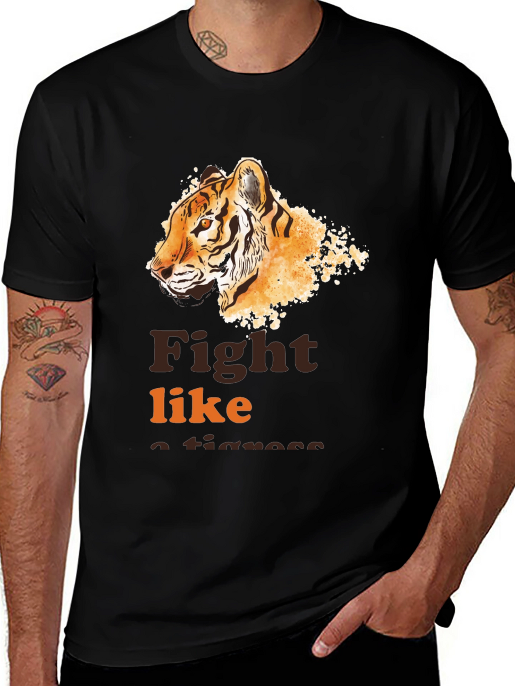 Fight Like a Tigress Graphic Tee