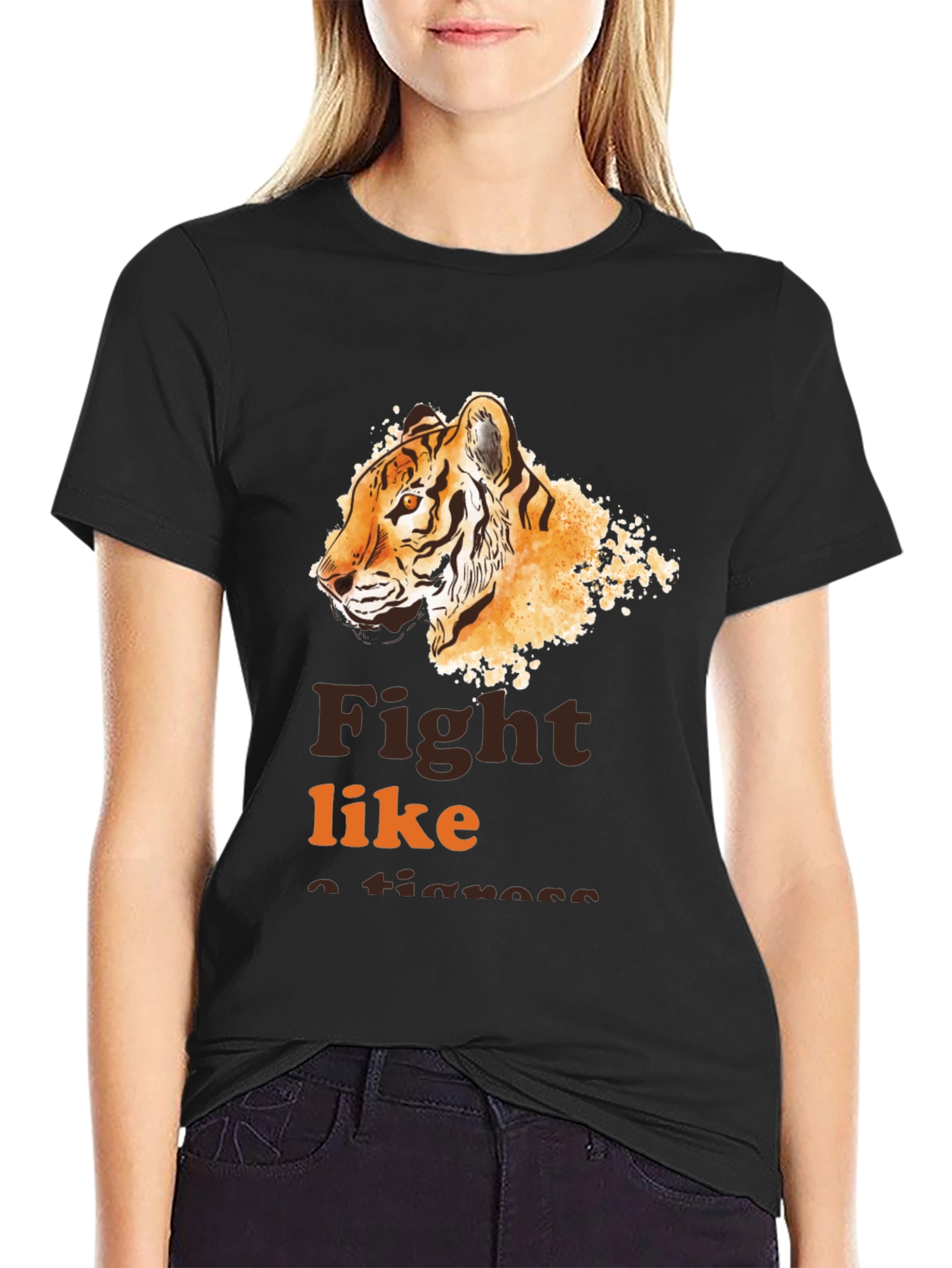 Fight Like a Tigress Graphic Tee