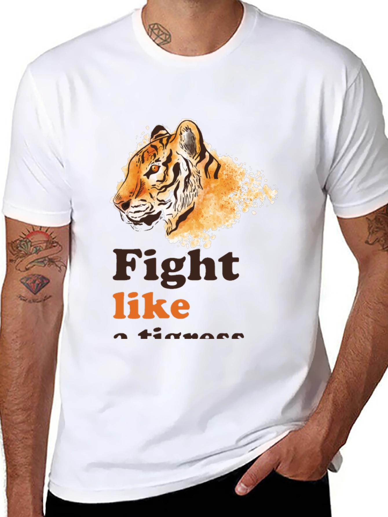Fight Like a Tigress Graphic Tee