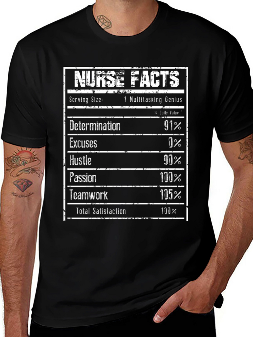 Nurse Facts Graphic Tee - Multitasking Genius