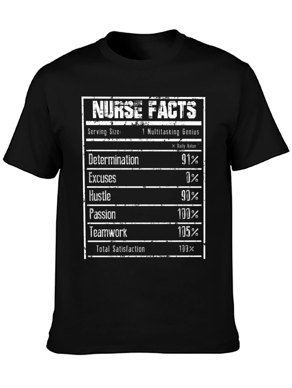 Nurse Facts Graphic Tee - Multitasking Genius