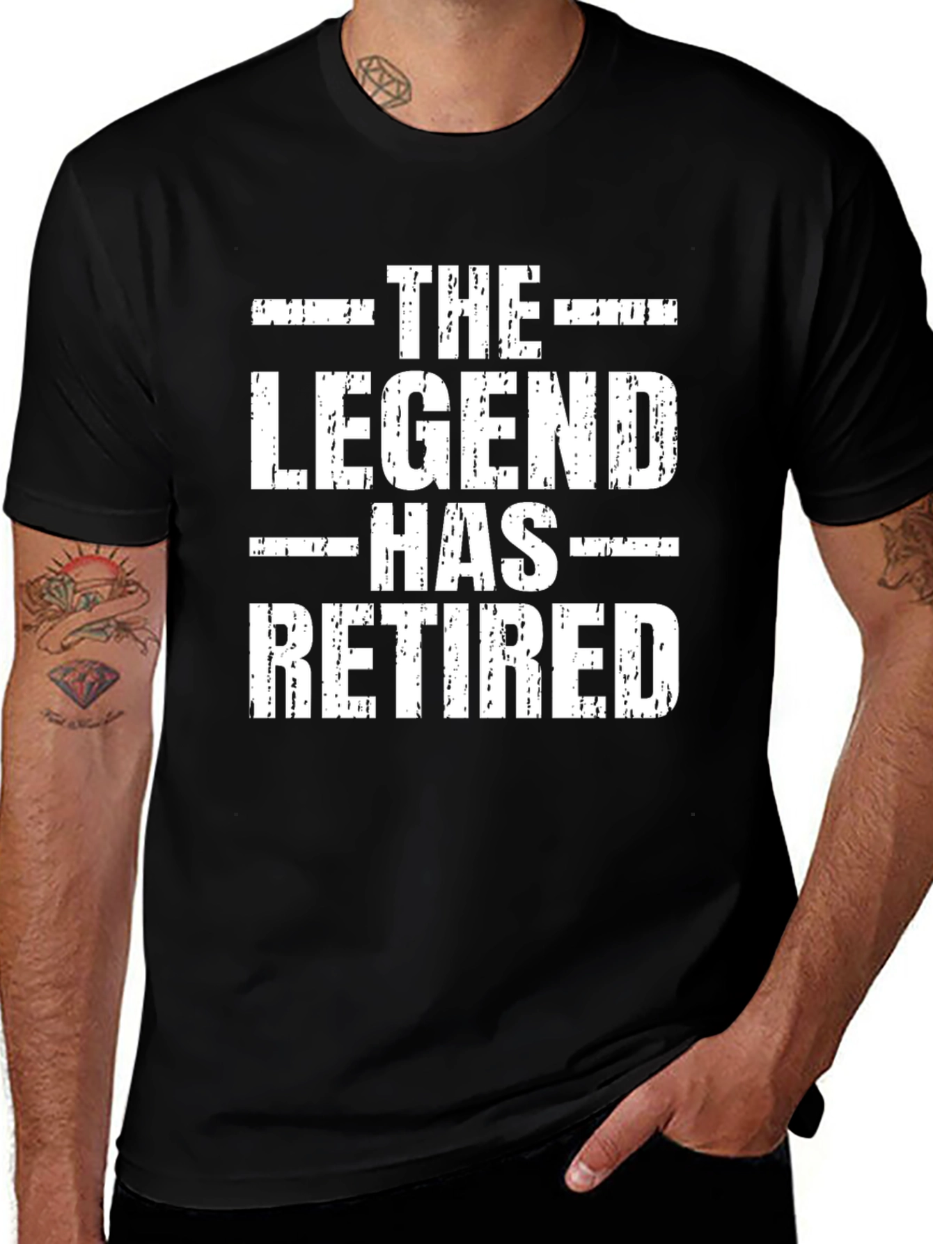 The Legend Has Retired Graphic T-Shirt