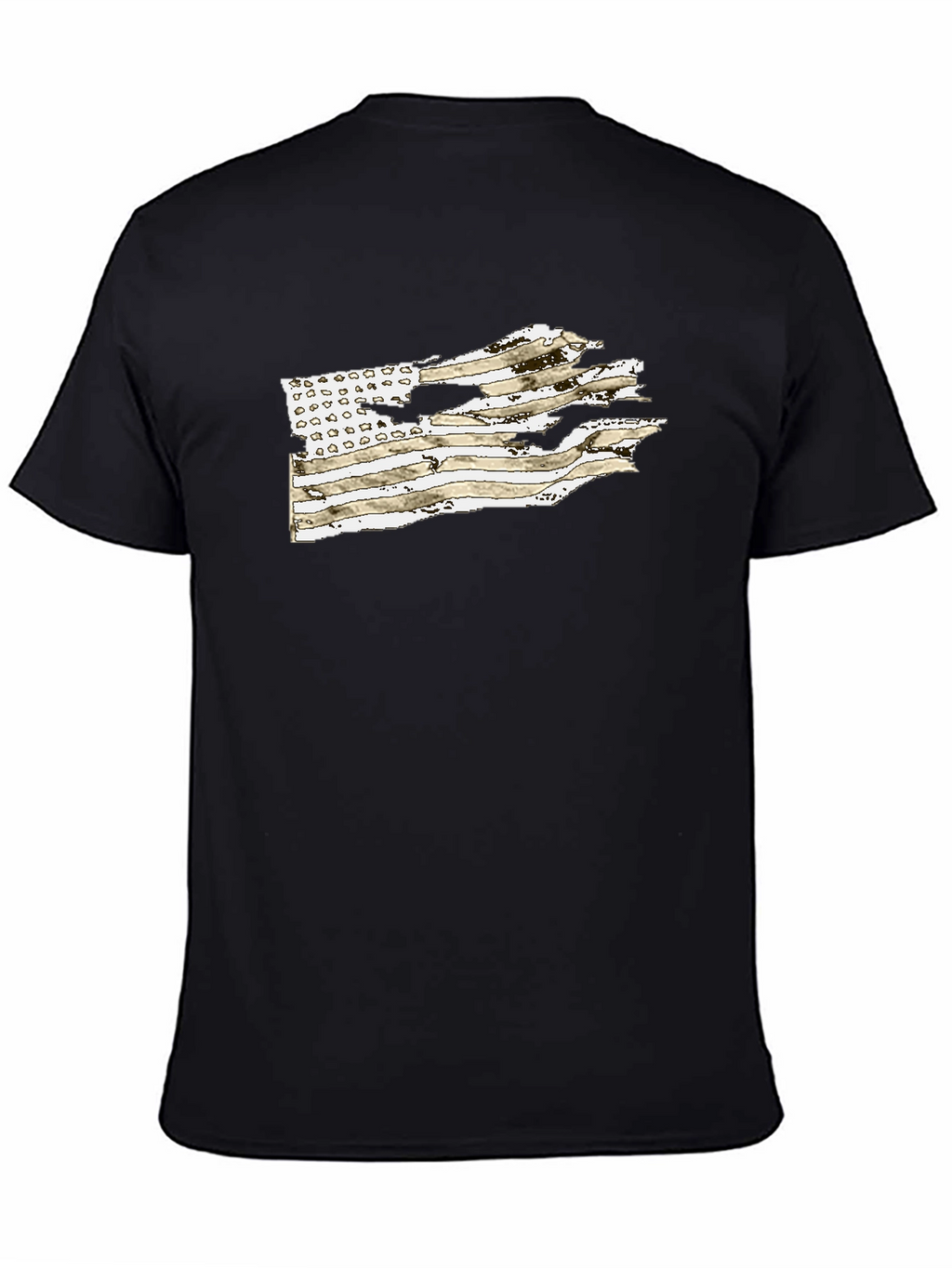Distressed American Flag Graphic Tee