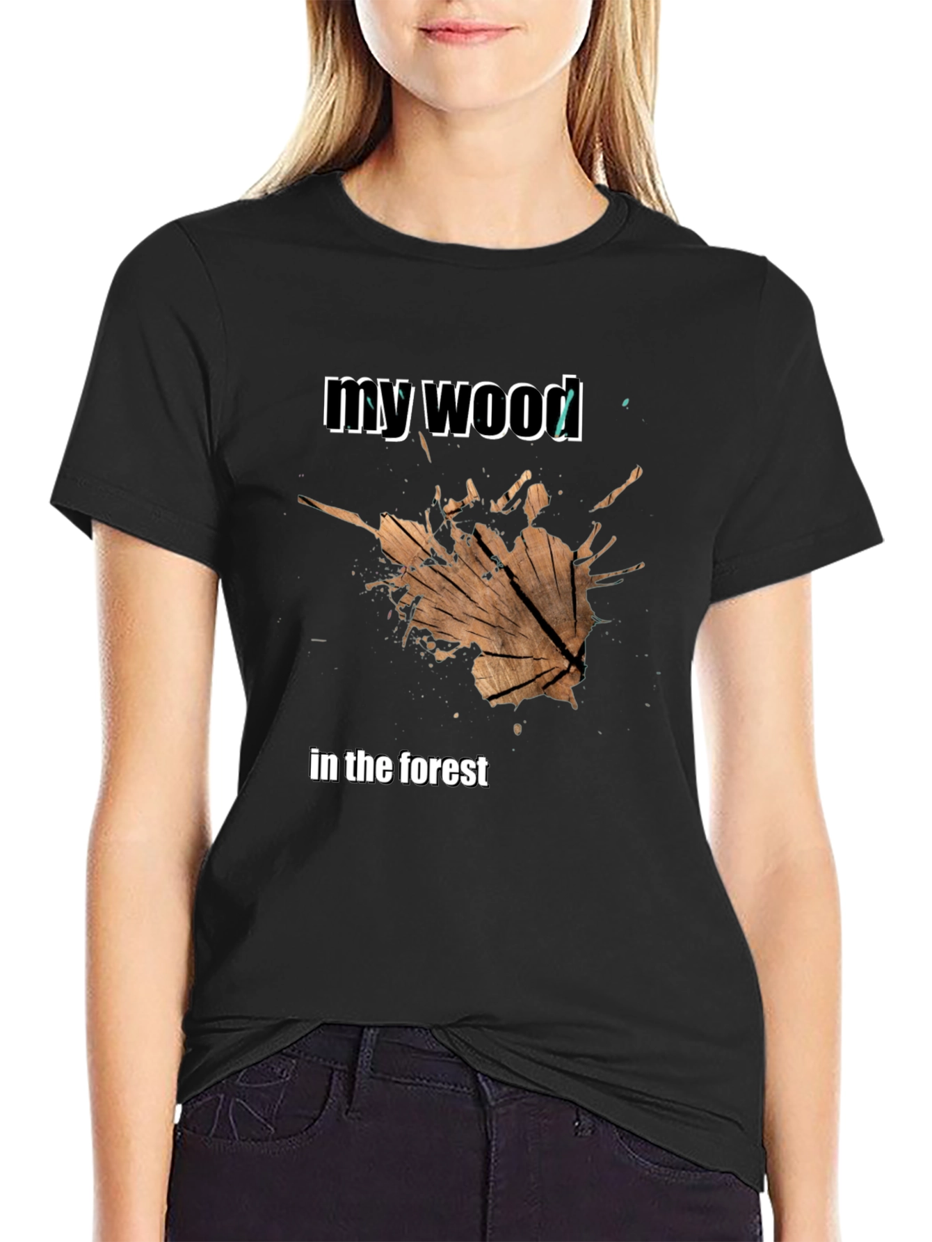 My Wood T-Shirt - Unique Graphic Tee