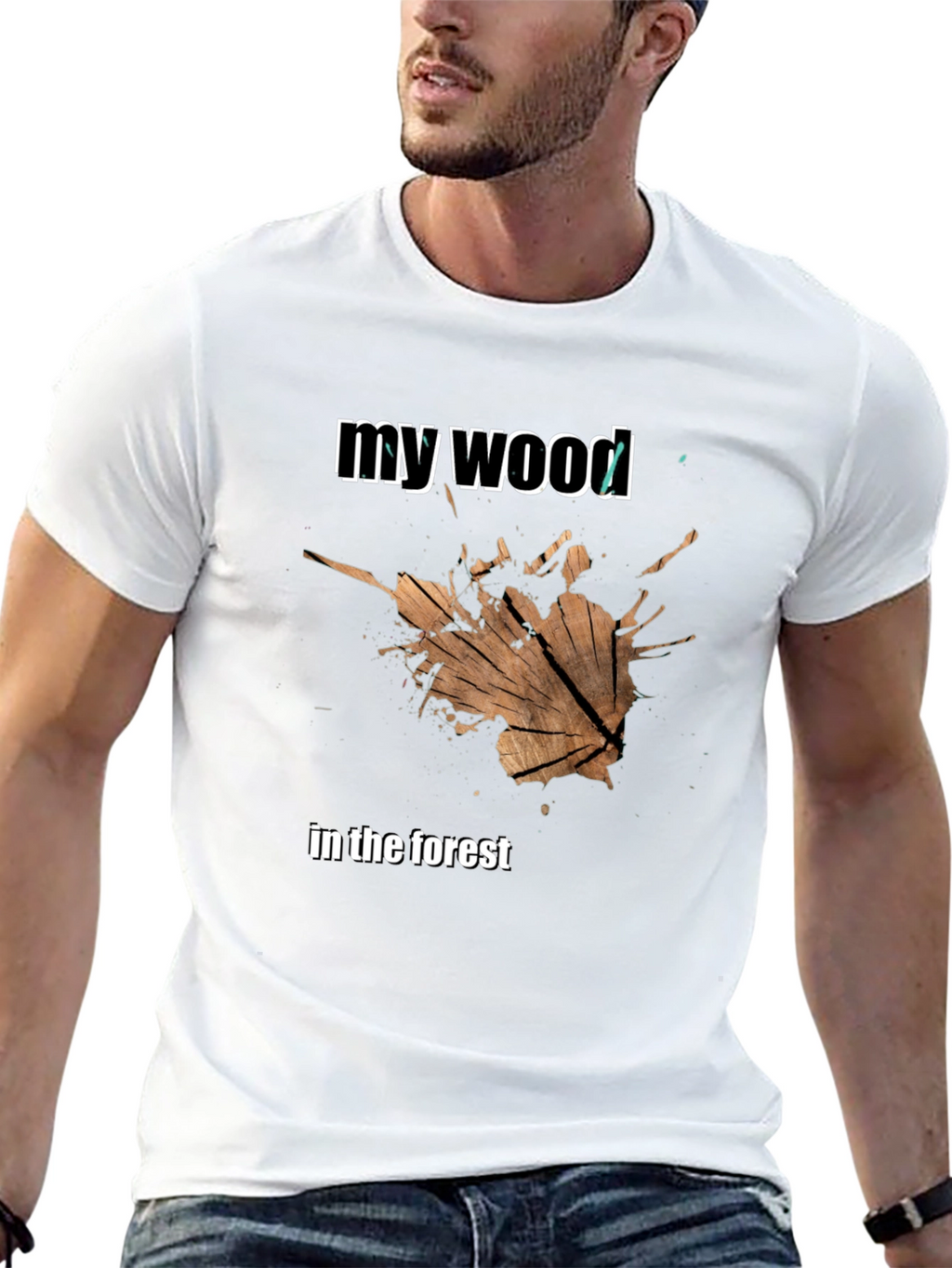 My Wood T-Shirt - Unique Graphic Tee