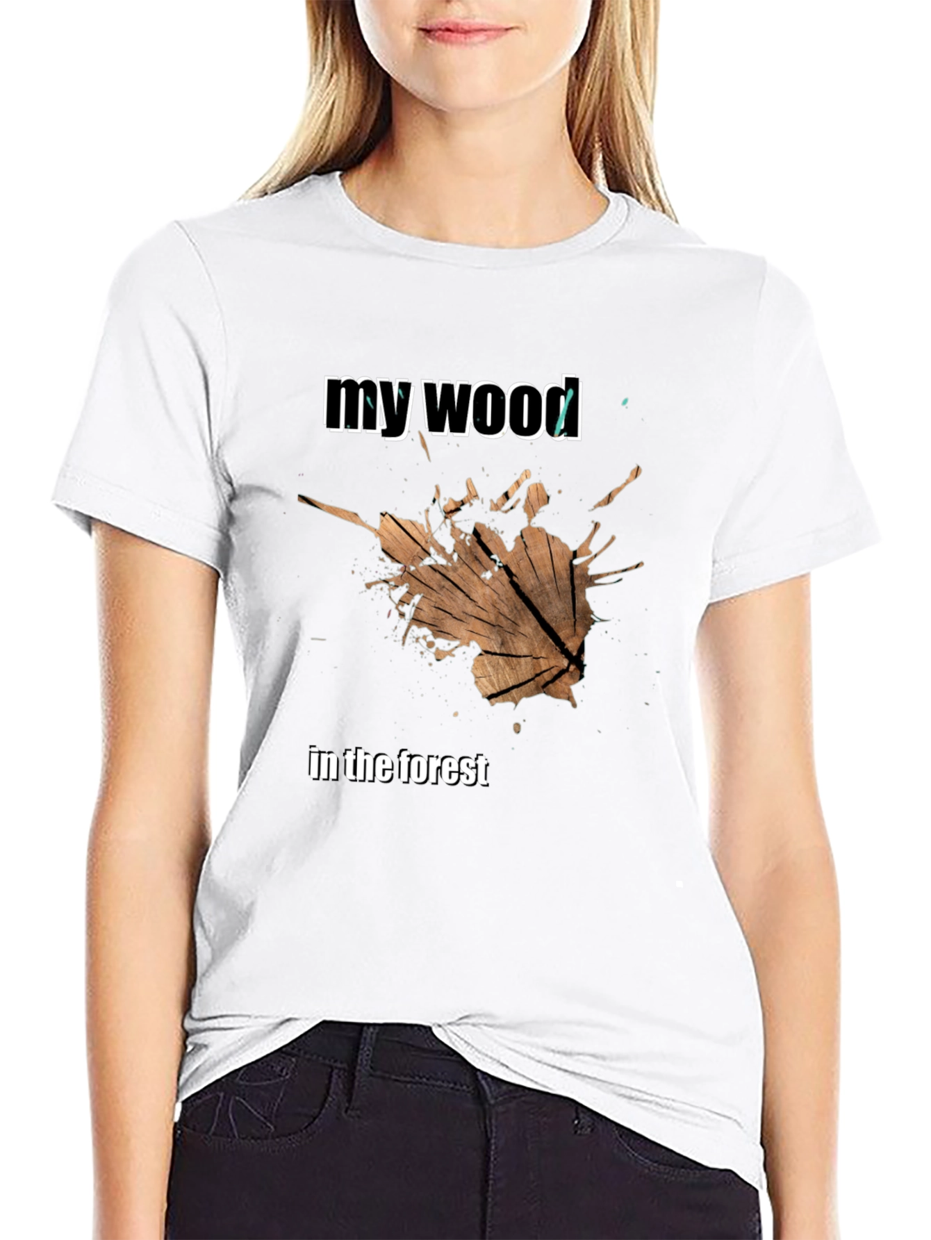 My Wood T-Shirt - Unique Graphic Tee