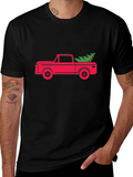 Christmas Tree Truck Graphic Tee