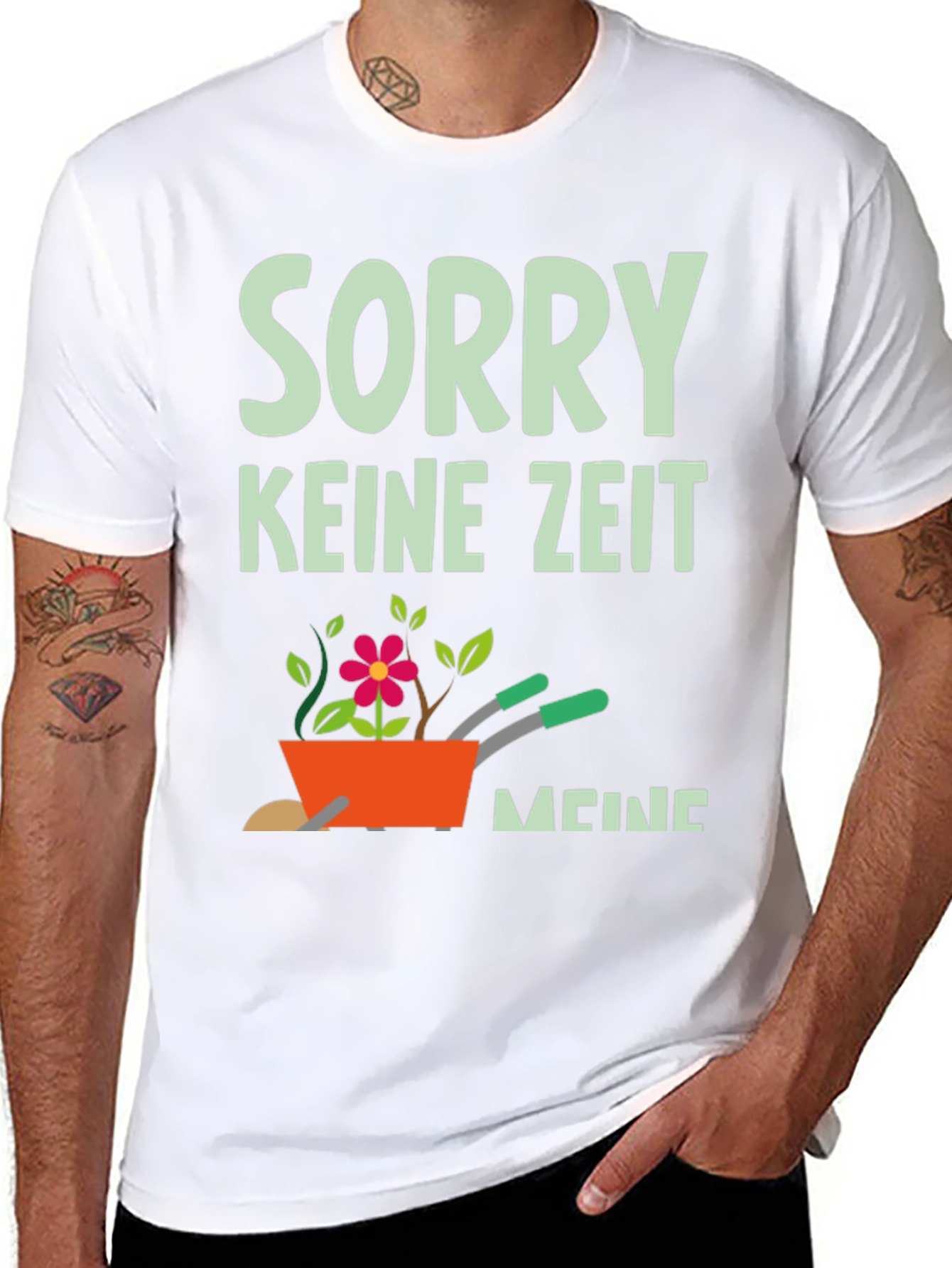Gardening Lovers T-Shirt - No Time Just Gardening