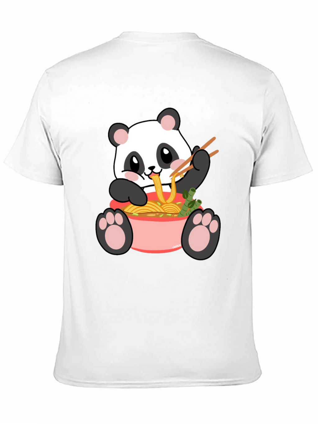 Panda Ramen Graphic Tee - Kawaii Comfort