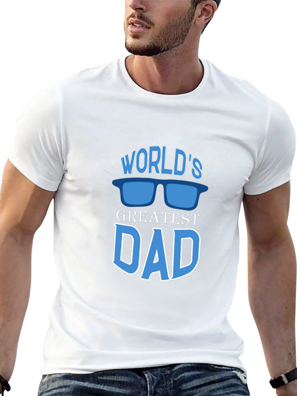 Worlds Greatest Dad T-Shirt - Fathers Day Gift