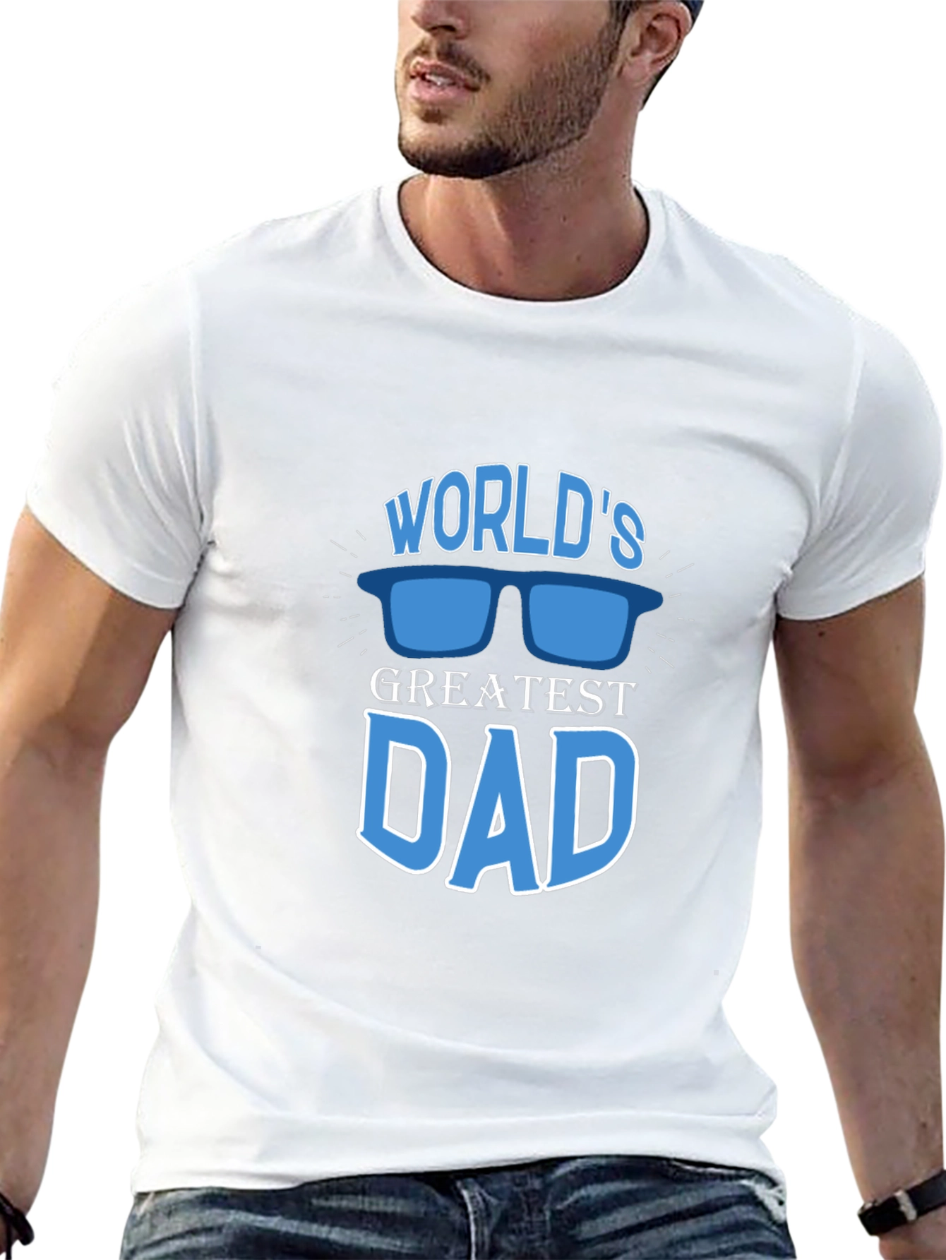 Worlds Greatest Dad T-Shirt - Fathers Day Gift