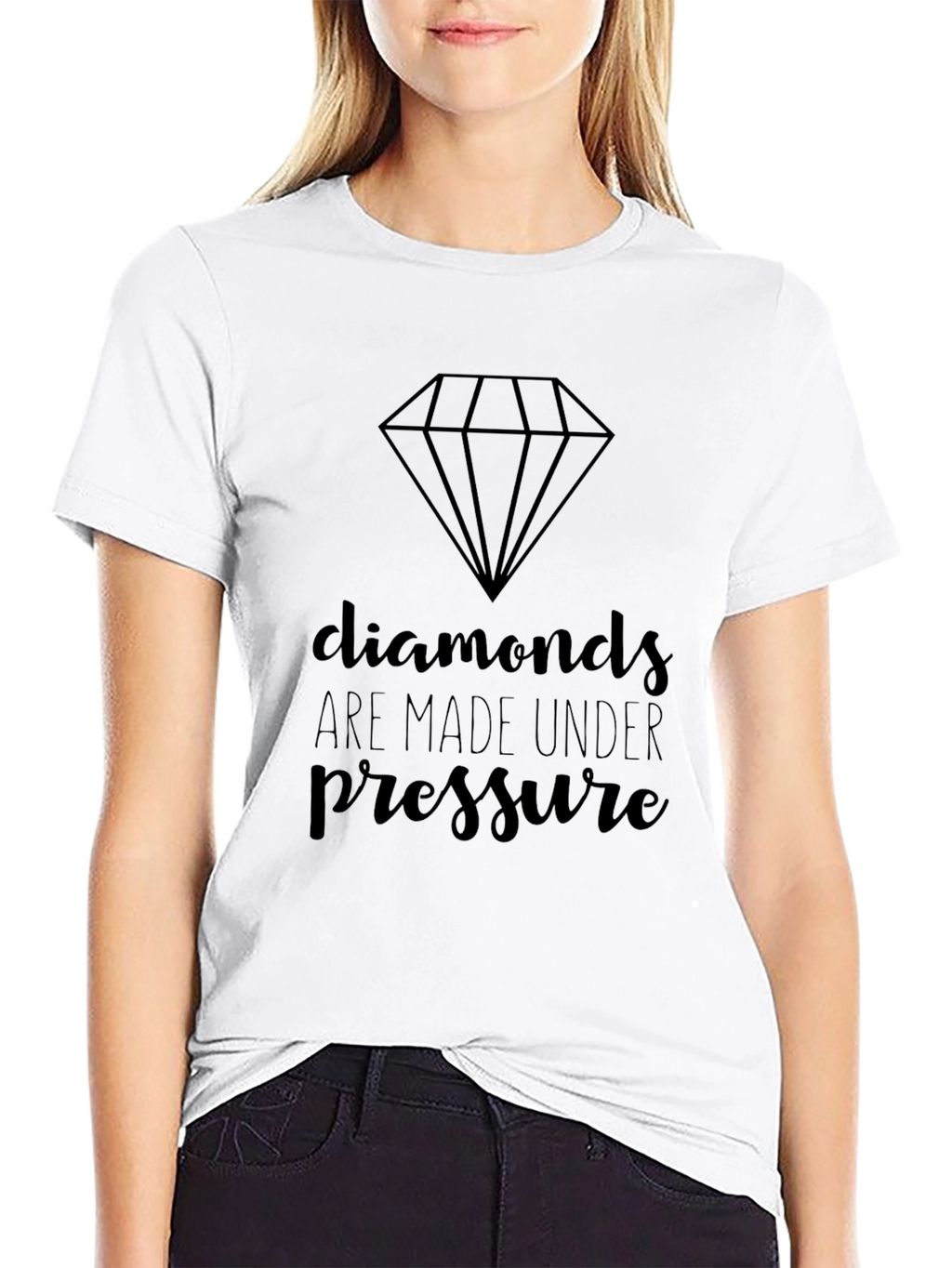 Diamonds Made Under Pressure Graphic T-Shirt